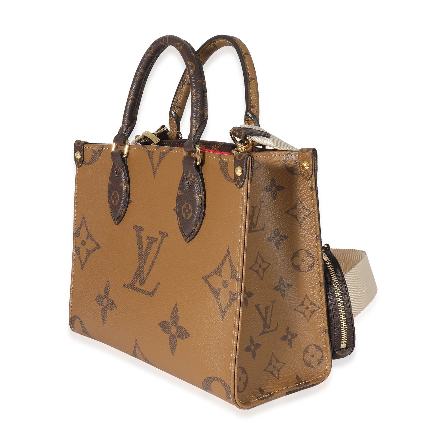 Louis Vuitton Reverse Giant Onthego PM Monogram Canvas Handbag