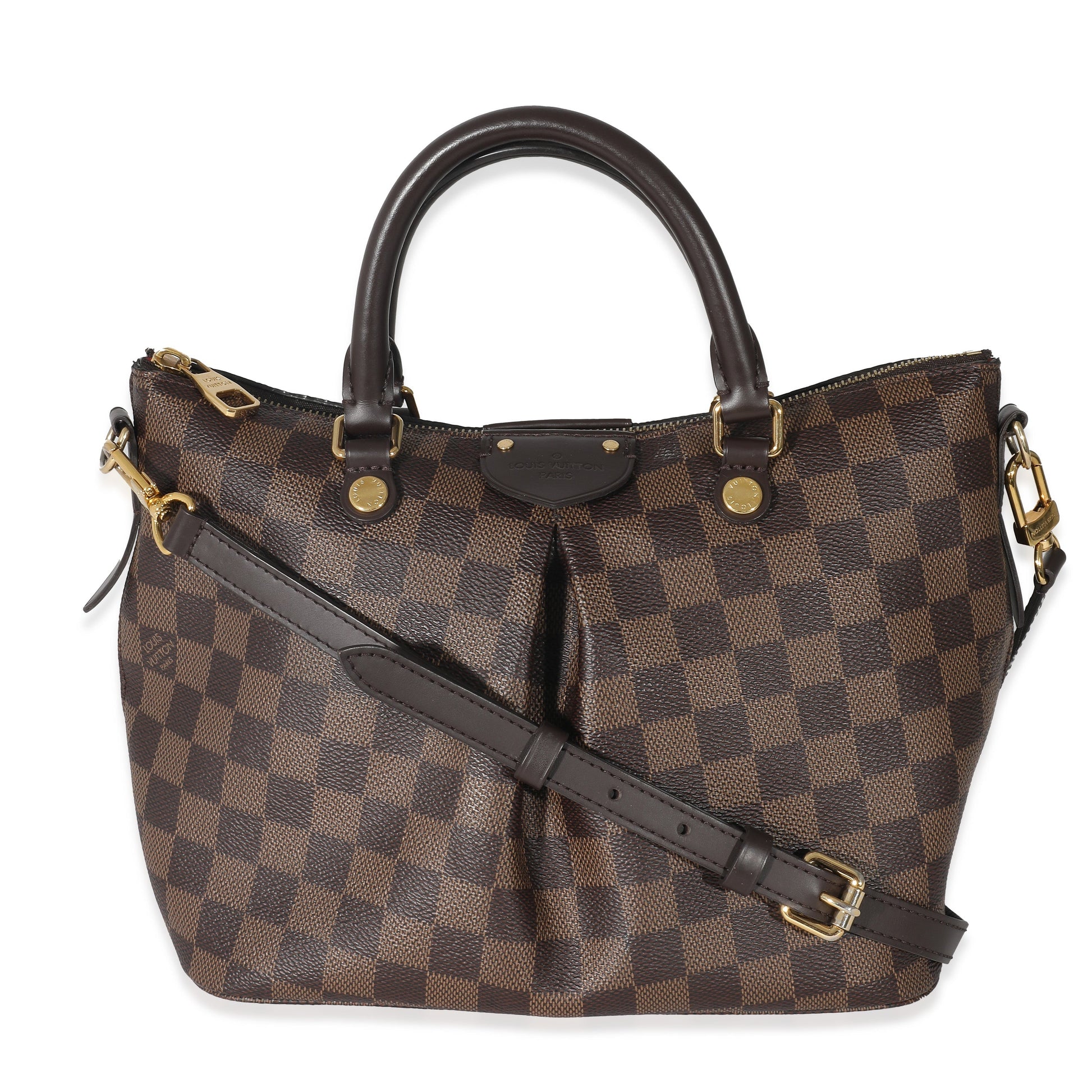 Louis Vuitton Damier Ebene Siena PM Canvas Handbag Siena Pm