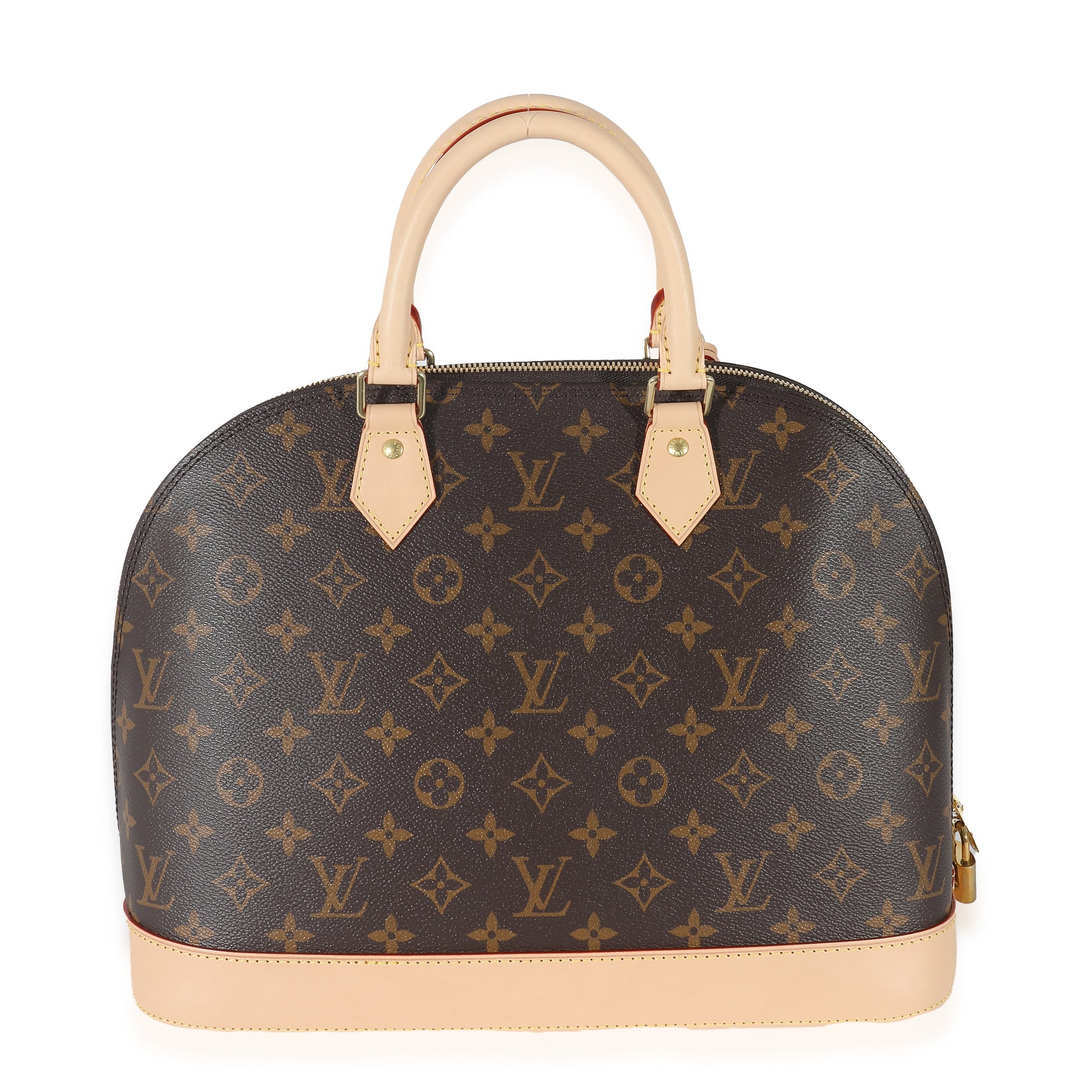 Louis Vuitton Alma MM Monogram Canvas Handbag