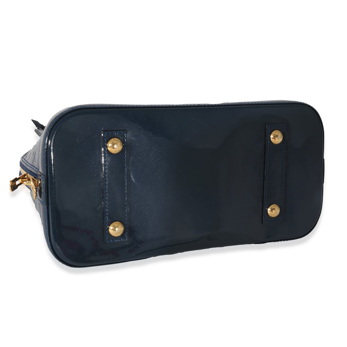 Louis Vuitton Nuit Vernis Alma PM Blue Handbag