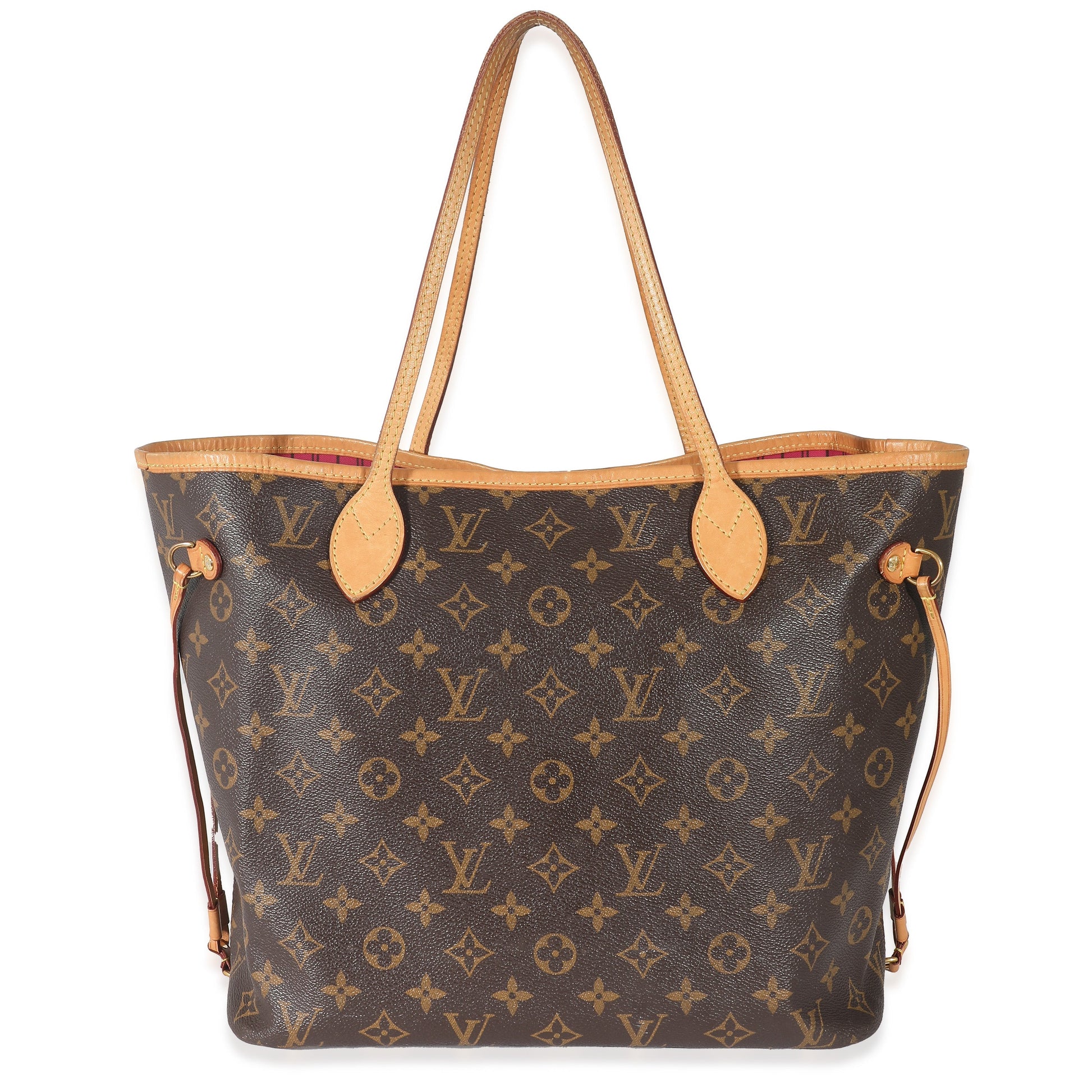 Louis Vuitton Neverfull MM Monogram Canvas Tote Bag 28