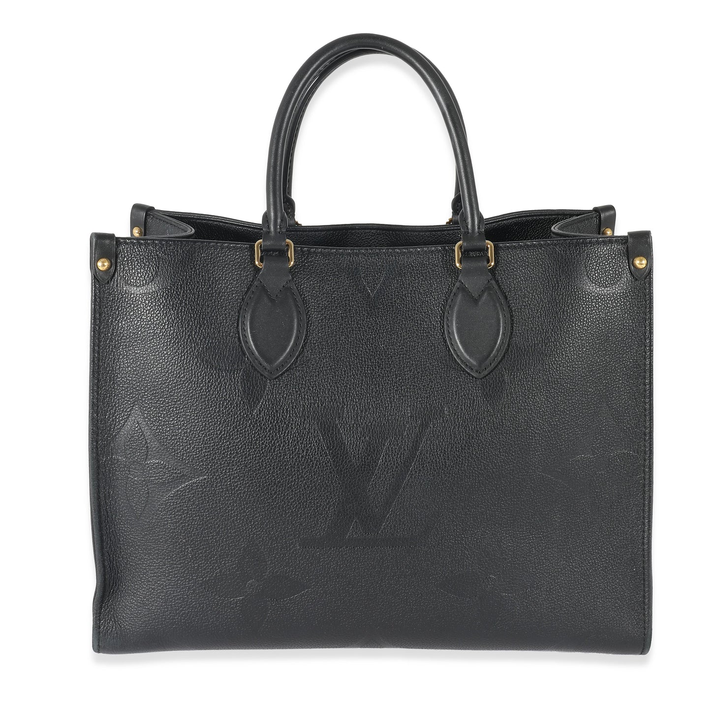 Louis Vuitton Empreinte Giant Onthego MM Monogram Black Handbag Onthego Mm