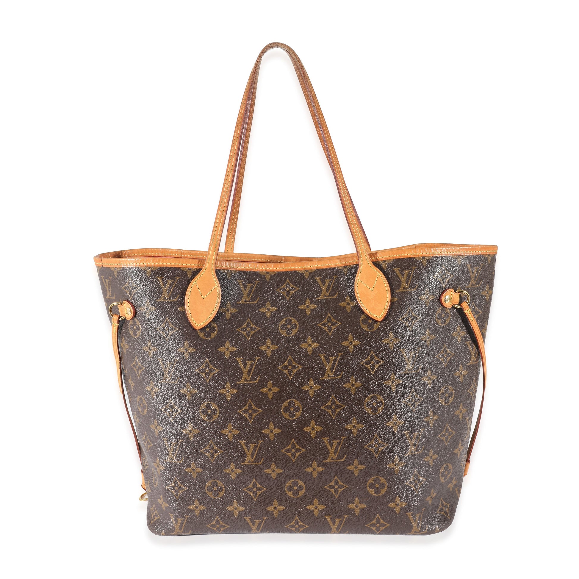 Louis Vuitton Neverfull MM Monogram Canvas Tote Bag 25