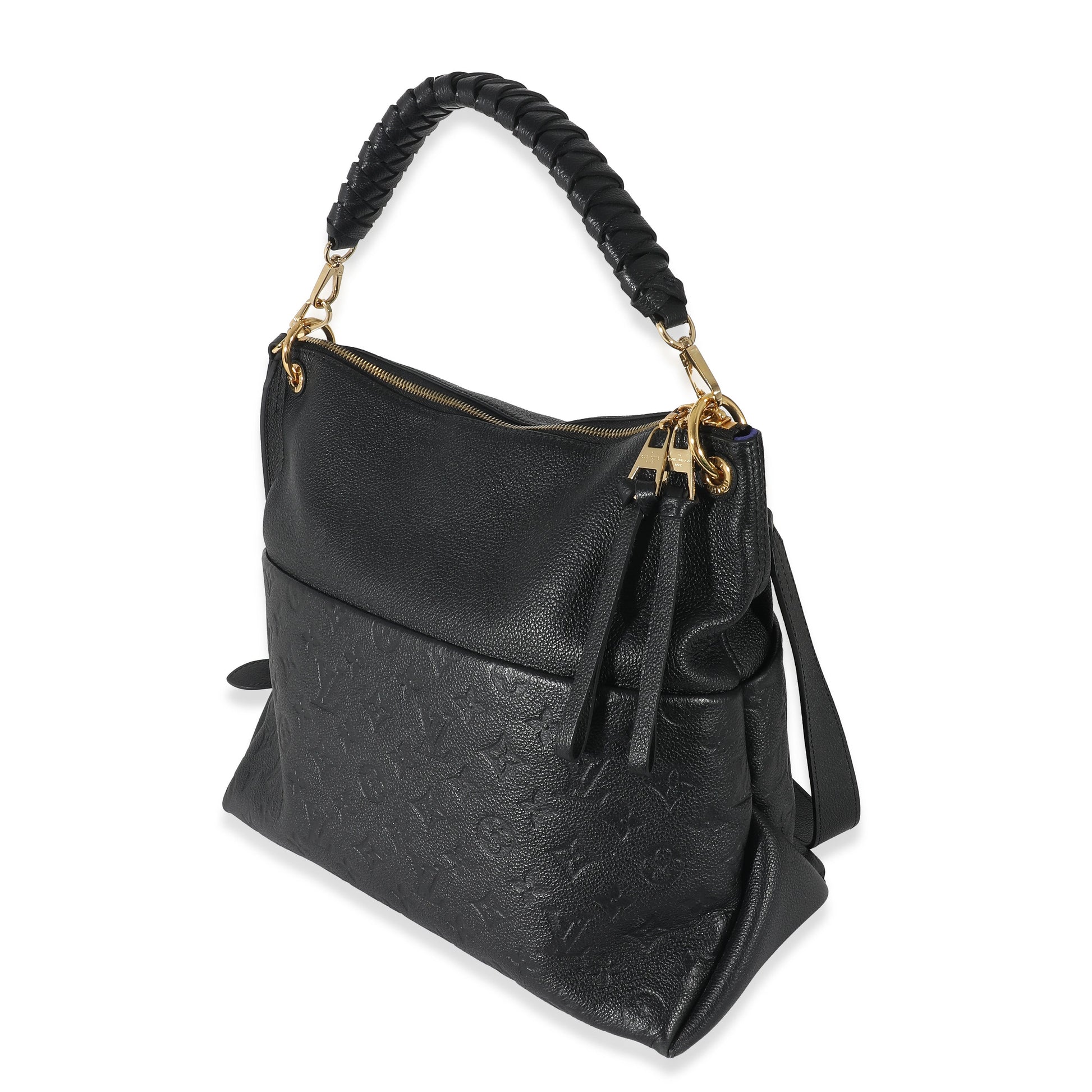 Louis Vuitton Empreinte Maida Monogram Black Shoulder Bag