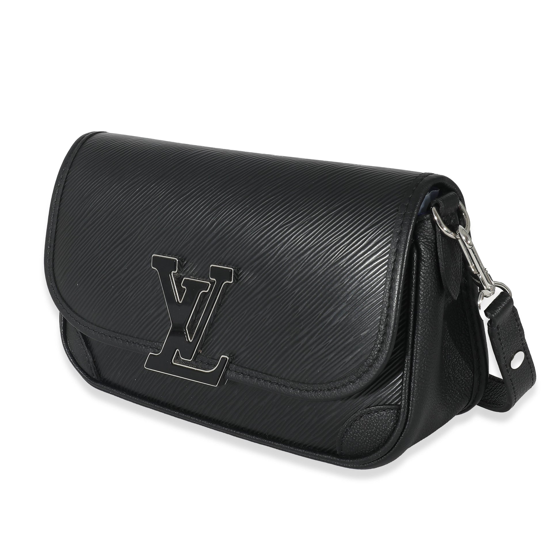 Louis Vuitton Epi Buci Leather Black Crossbody Bag