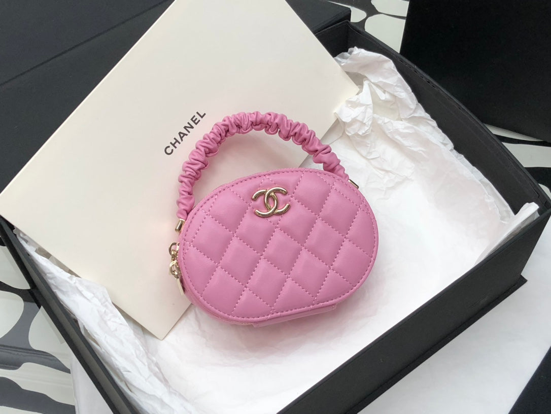Chlvanity Case Shiny Pinike Bag For Women Gold Travel Bag