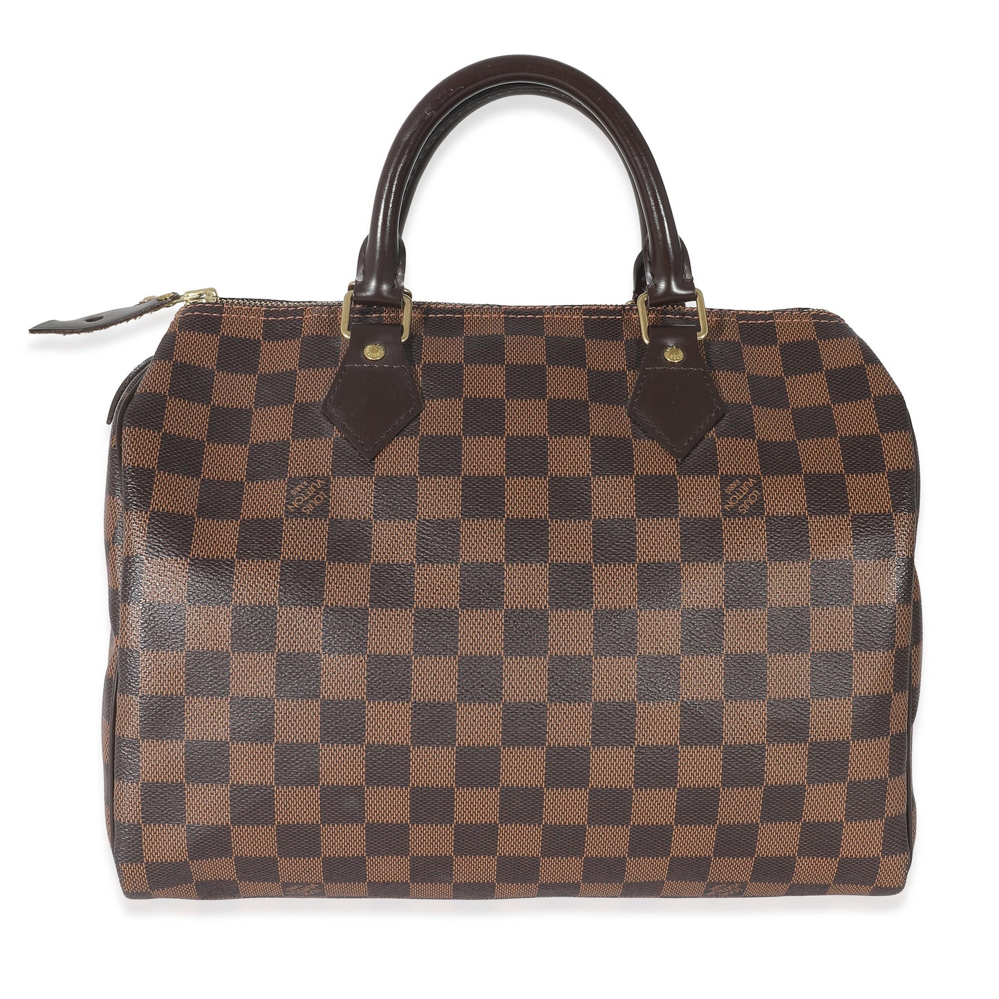 Louis Vuitton Damier Ebene Speedy 30 Canvas Handbag 5