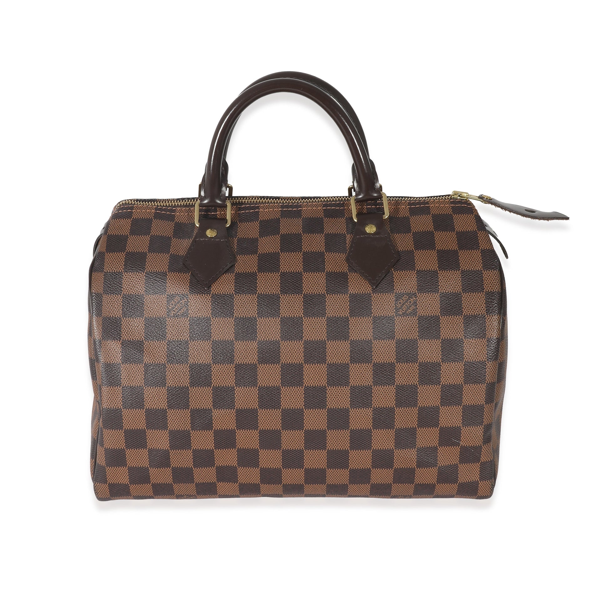 Louis Vuitton Damier Ebene Speedy 30 Canvas Handbag 5