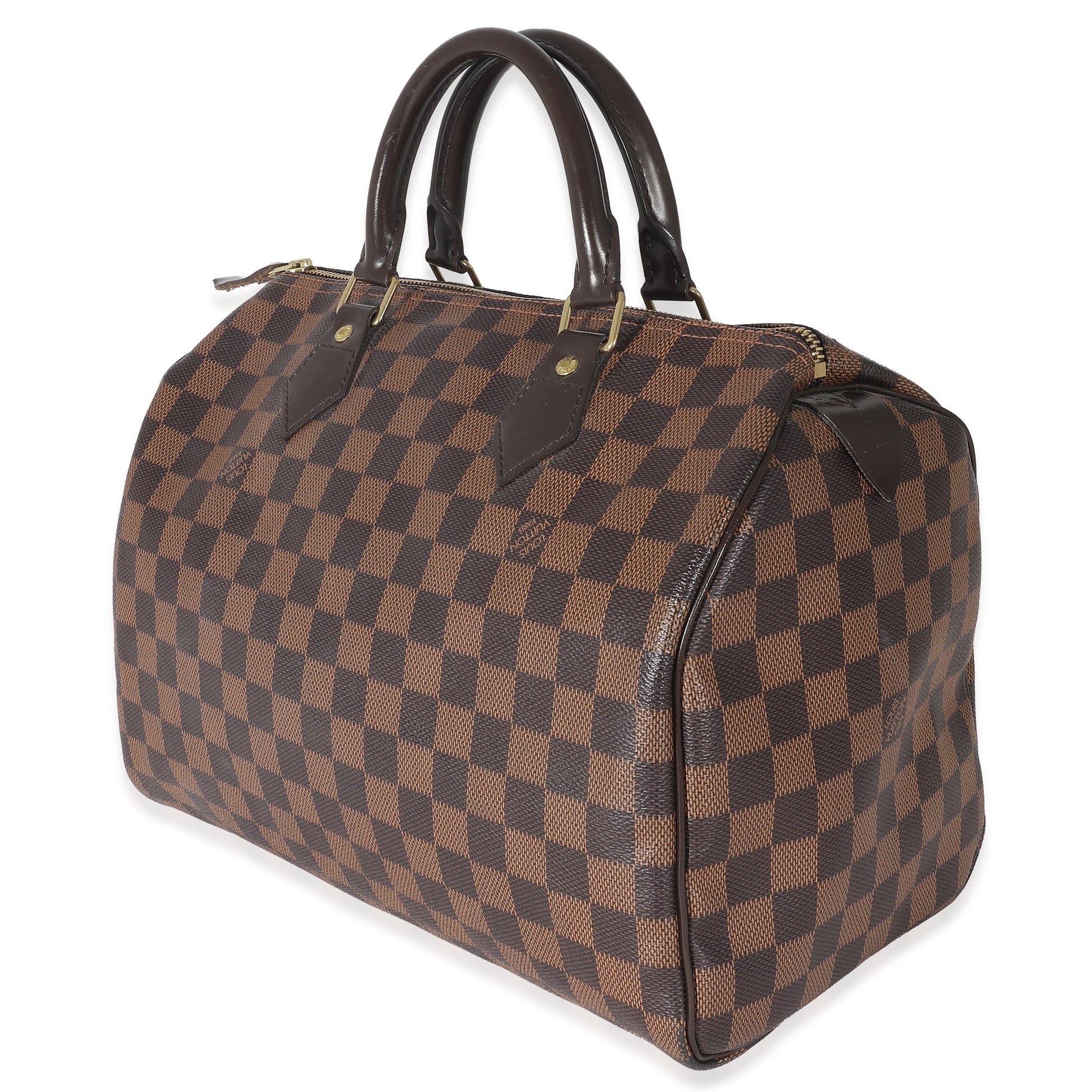 Louis Vuitton Damier Ebene Speedy 30 Canvas Handbag 5