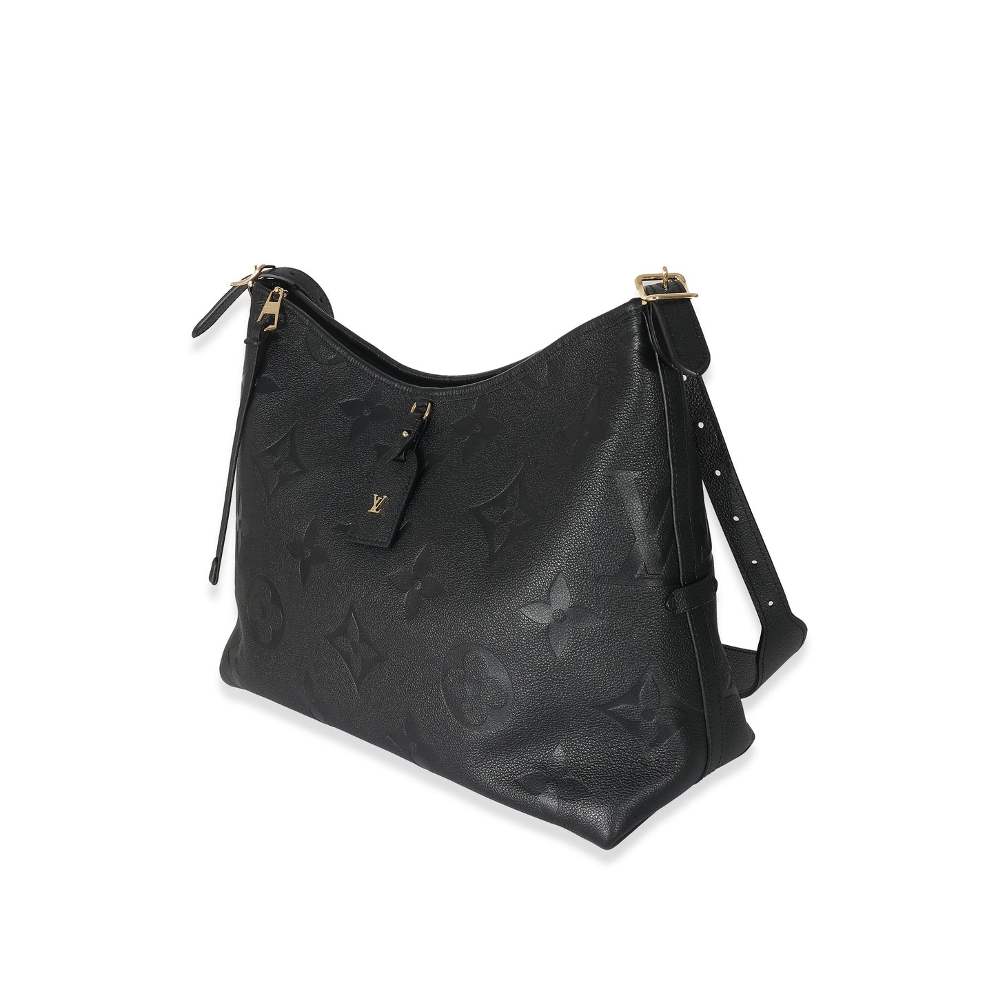 Louis Vuitton Empreinte Carryall MM Monogram Black Handbag 3