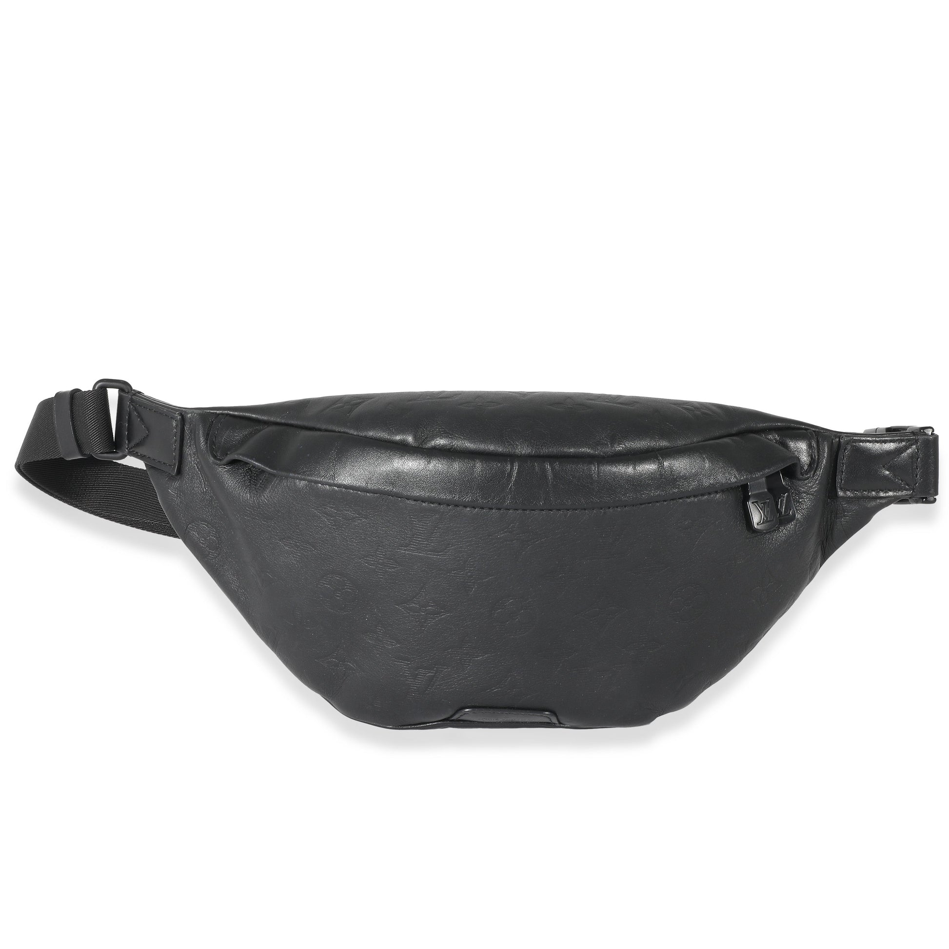 Louis Vuitton Shadow Discovery Bumbag Monogram Calfskin Black Handbag