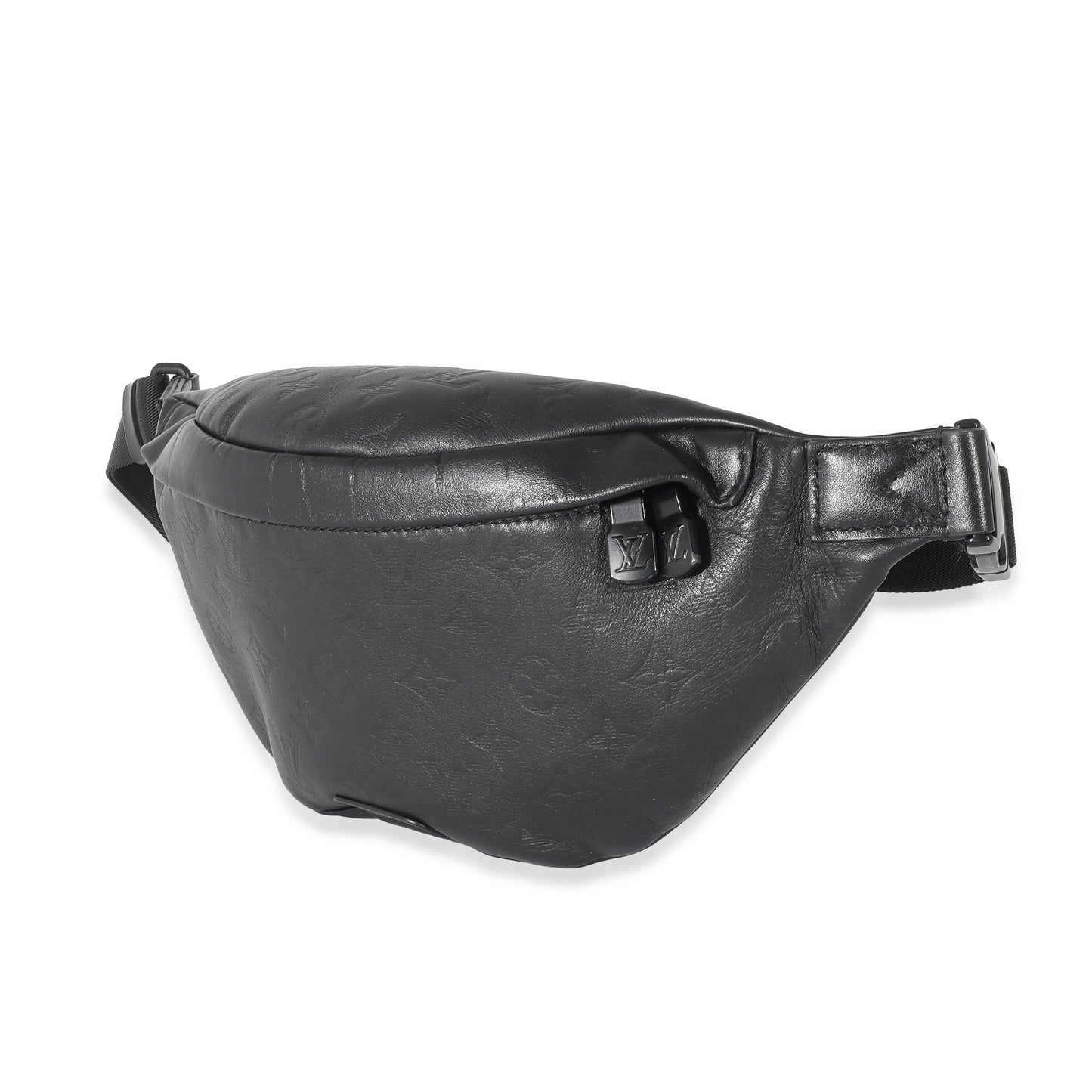 Louis Vuitton Shadow Discovery Bumbag Monogram Calfskin Black Handbag