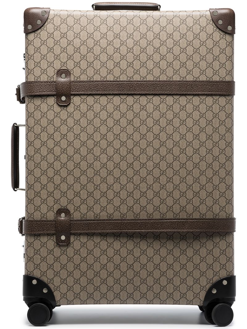 Gucci - Globe-Trotter GG canvas suitcase - men - Canvas - One Size - Brown