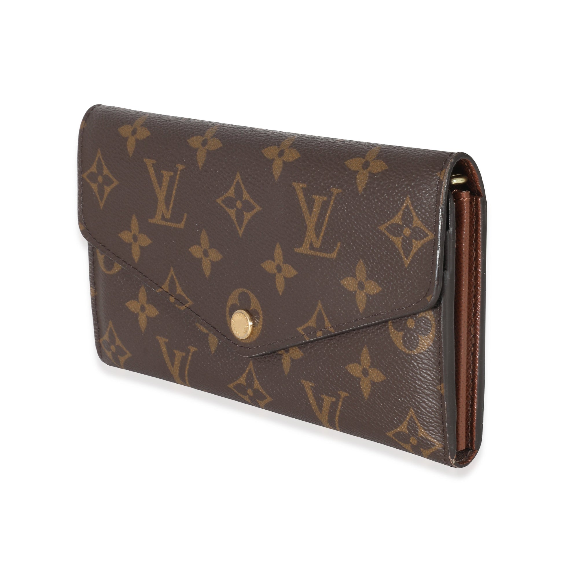 Louis Vuitton Sarah Monogram Canvas Wallet Case