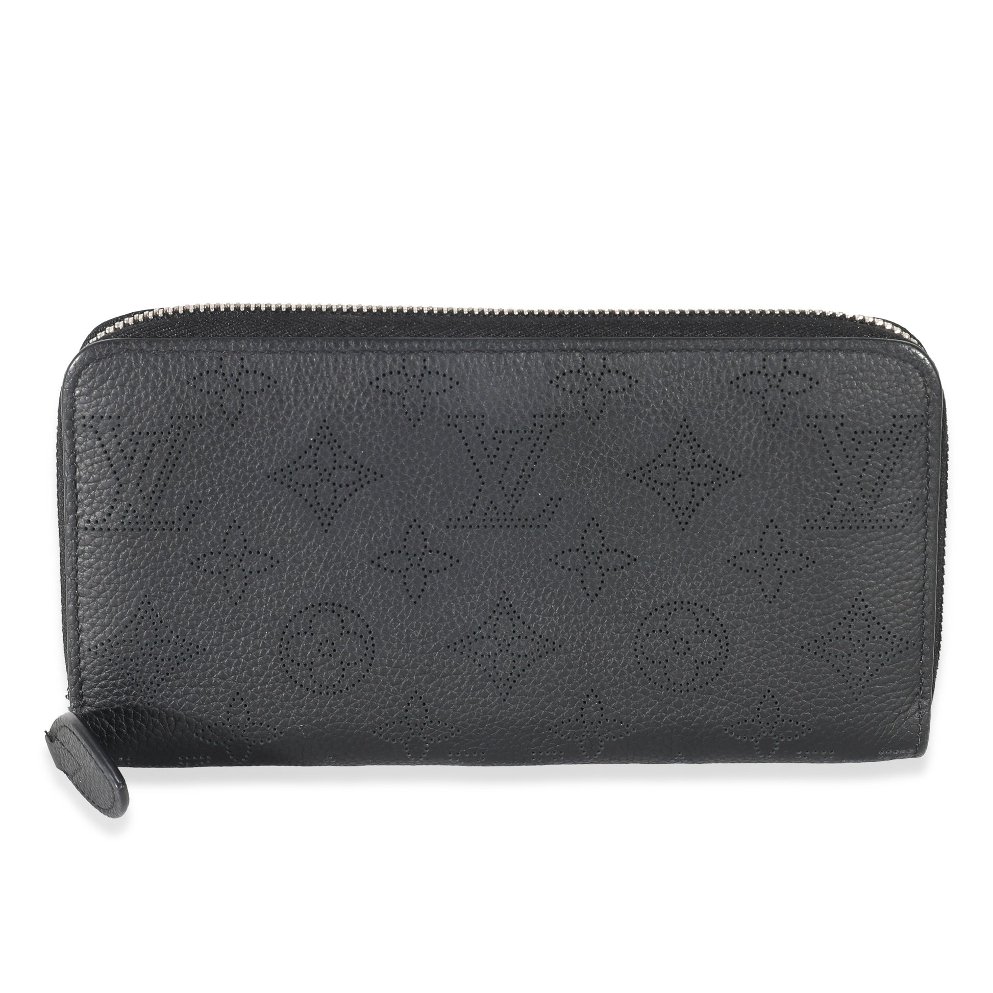 Louis Vuitton Mahina Zippy Black Wallet Case