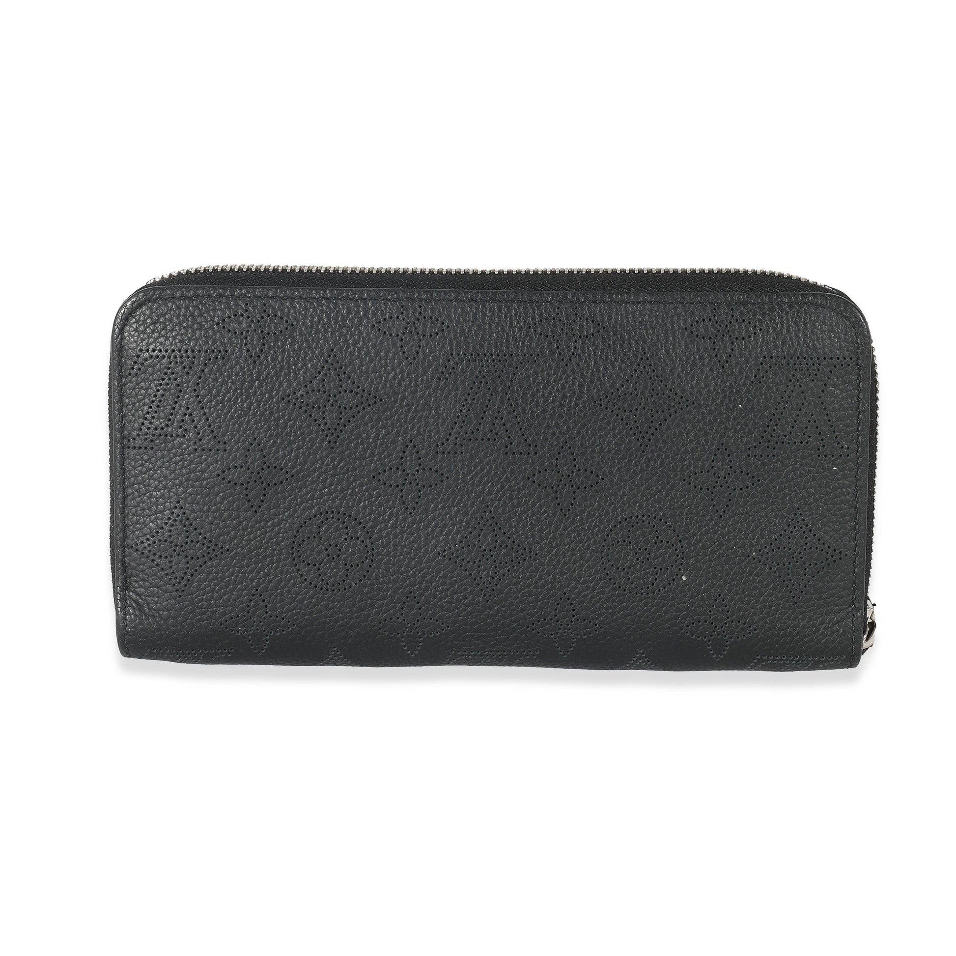 Louis Vuitton Mahina Zippy Black Wallet Case