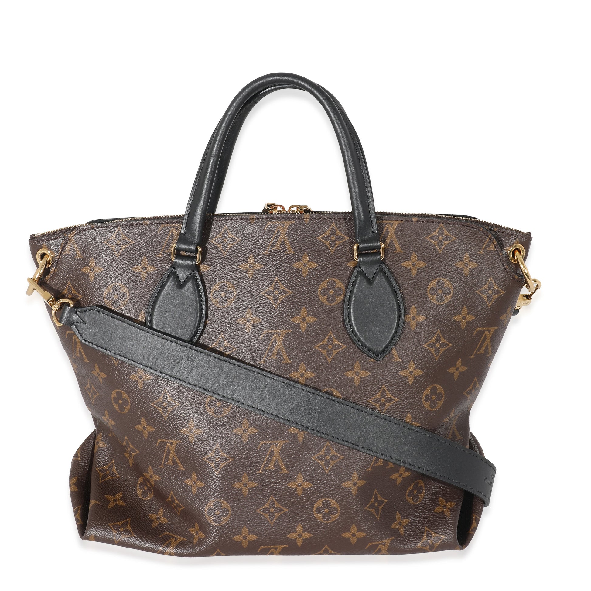 Louis Vuitton Flower Zipped Monogram Canvas Tote Bag Zipped Tote