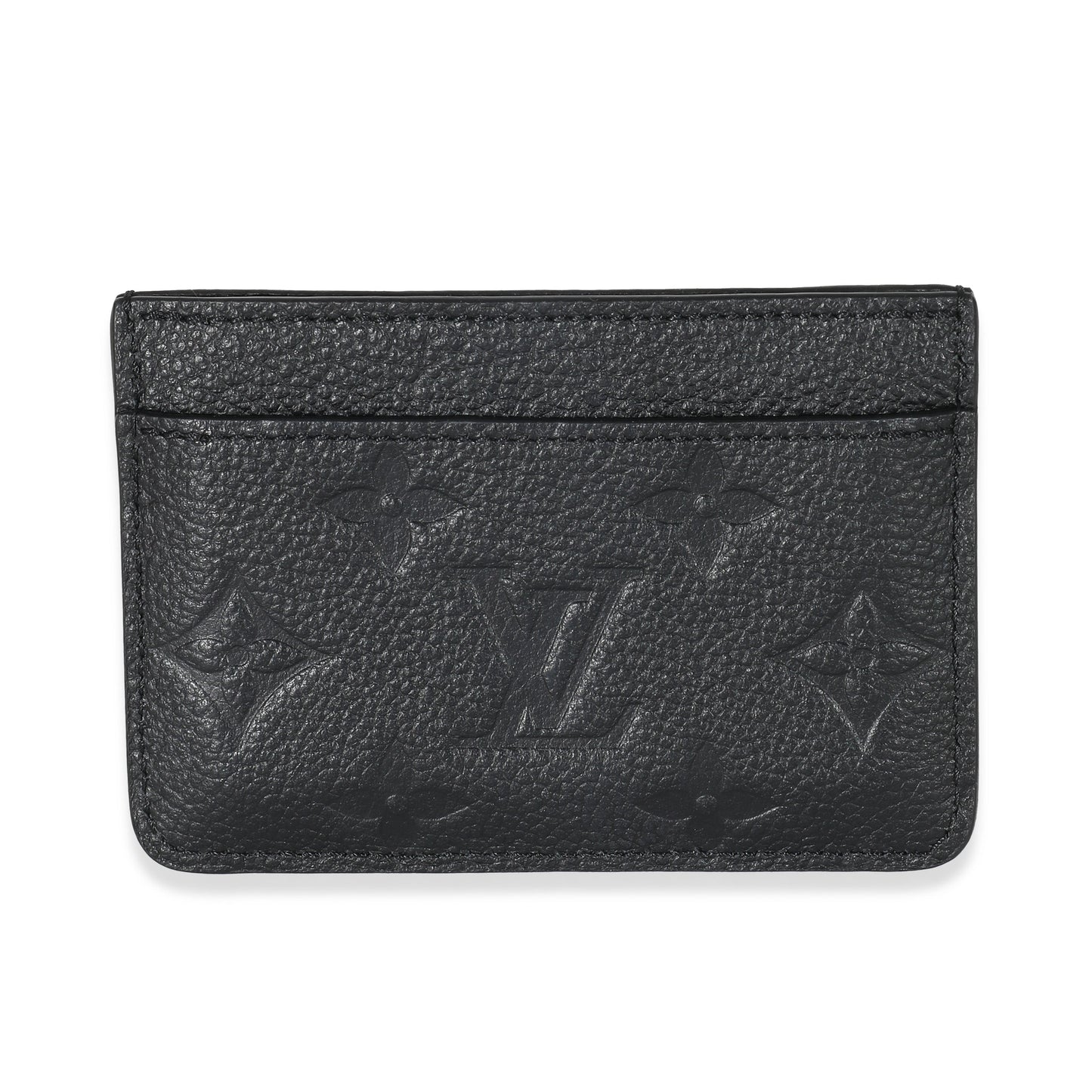 Louis Vuitton Empreinte Holder Black Wallet Case