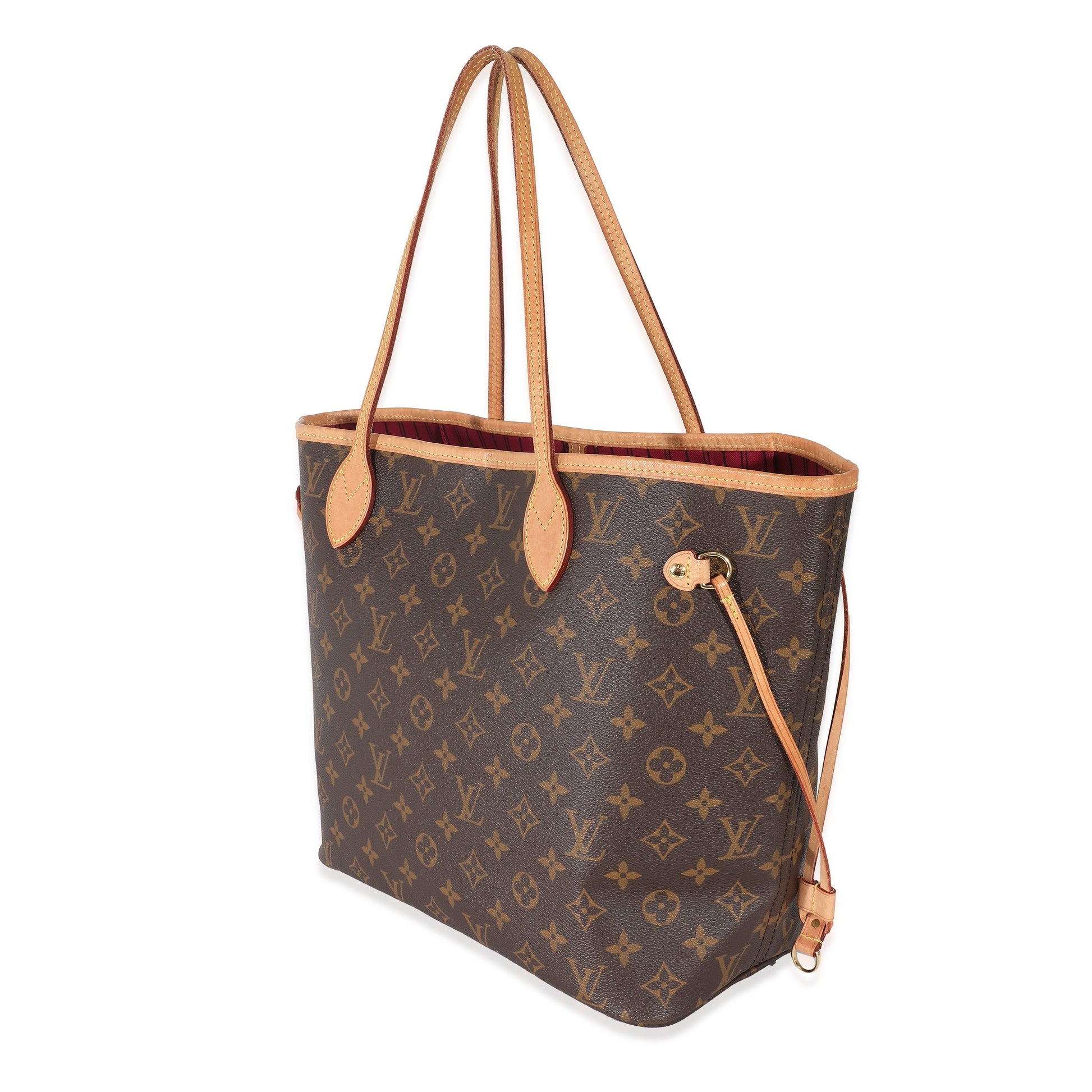 Louis Vuitton Pivonne Neverfull MM Monogram Canvas Tote Bag Neverfull Mm