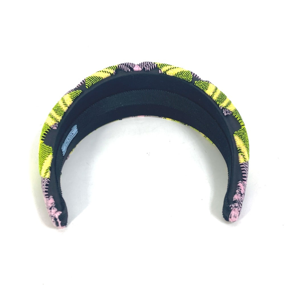 Hair Accessory Yellow Pile Triangle Plate Women Nylon Logo Travel Bag