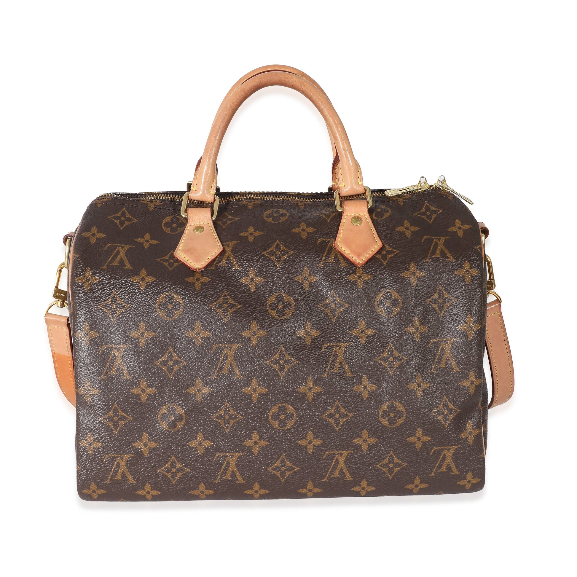 Louis Vuitton Speedy Bandouliere 30 Monogram Canvas Handbag 3