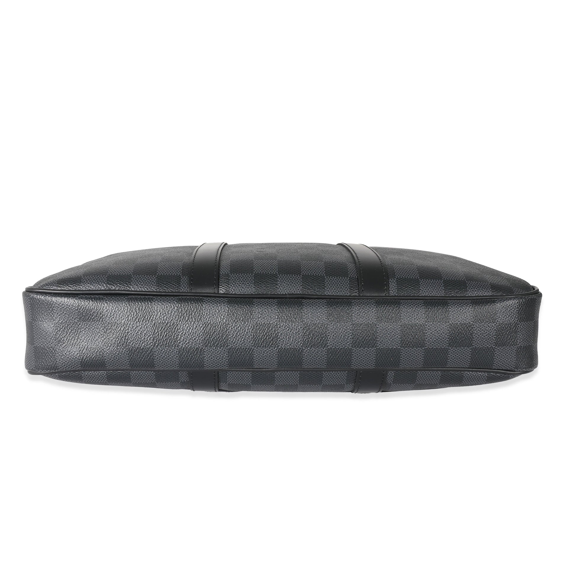 Louis Vuitton Damier Graphite Porte Documents Voyage Canvas Handbag