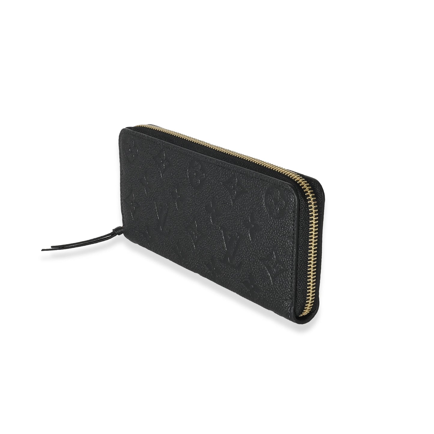Louis Vuitton Empreinte Clemence Monogram Black Wallet Case