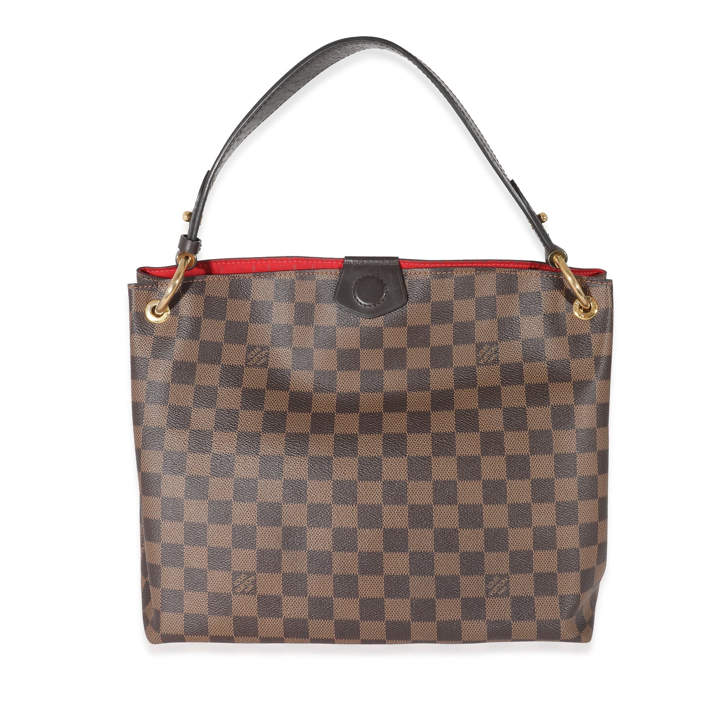 Louis Vuitton Damier Ebene Graceful PM Canvas Handbag 5