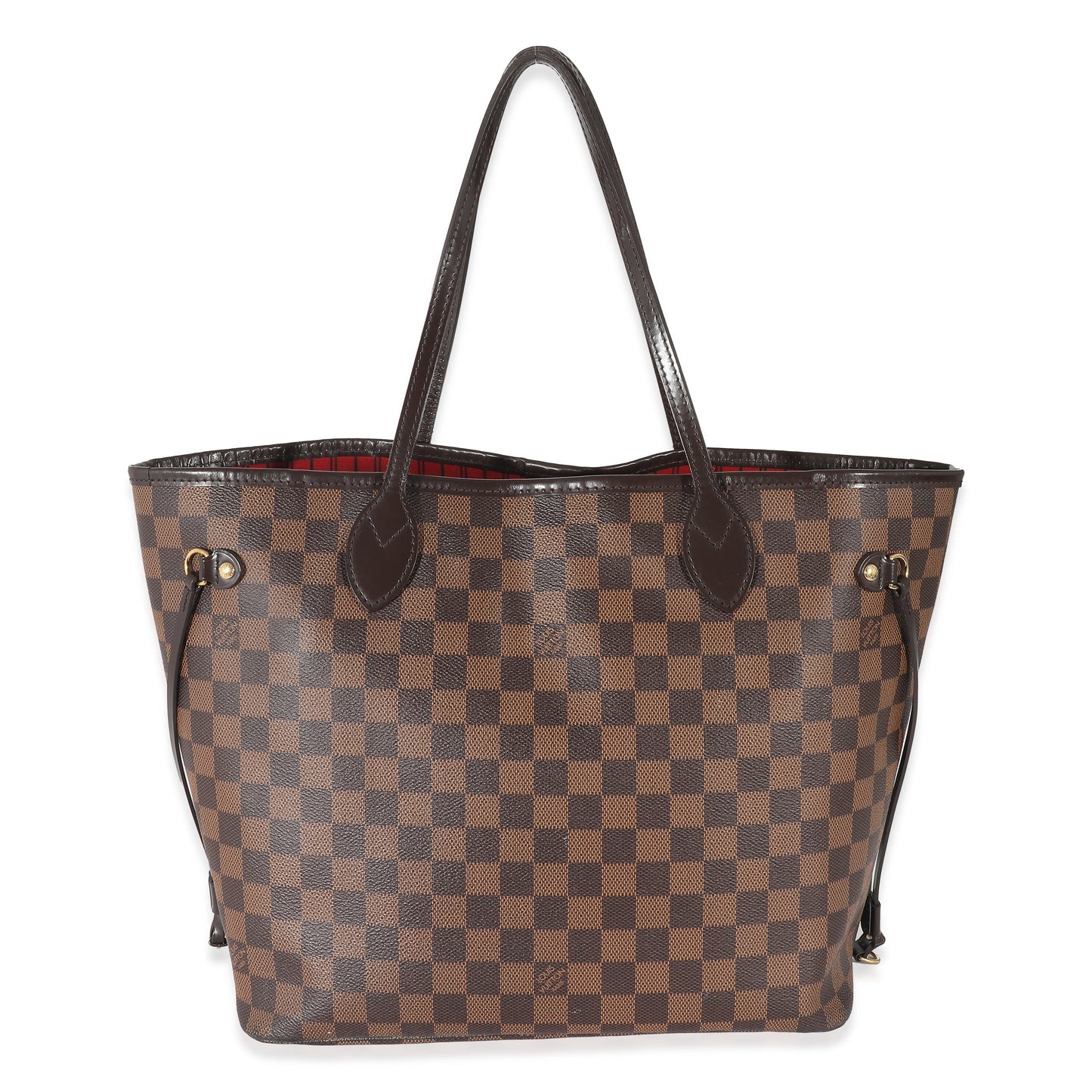 Louis Vuitton Damier Ebene Neverfull MM Canvas Tote Bag 12