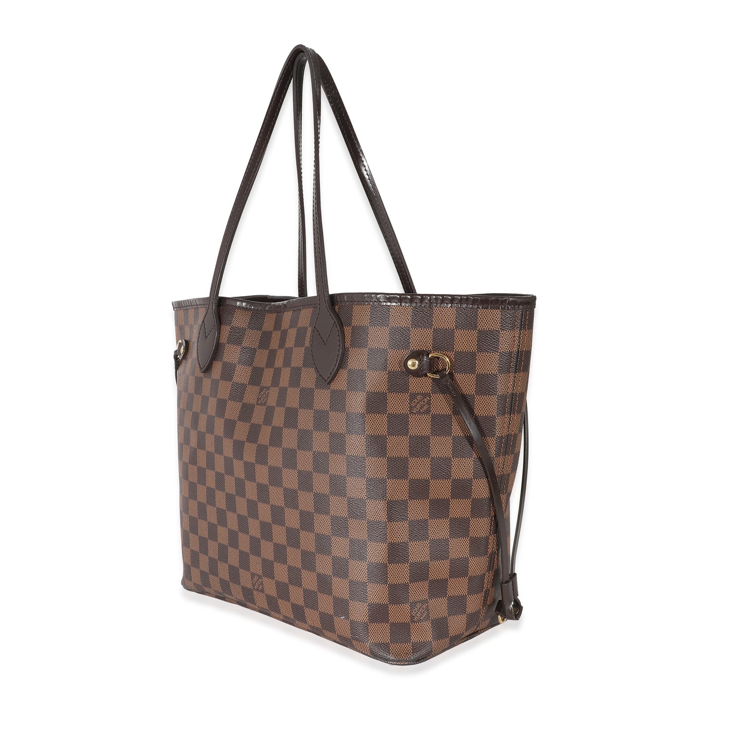 Louis Vuitton Damier Ebene Neverfull MM Canvas Tote Bag 12