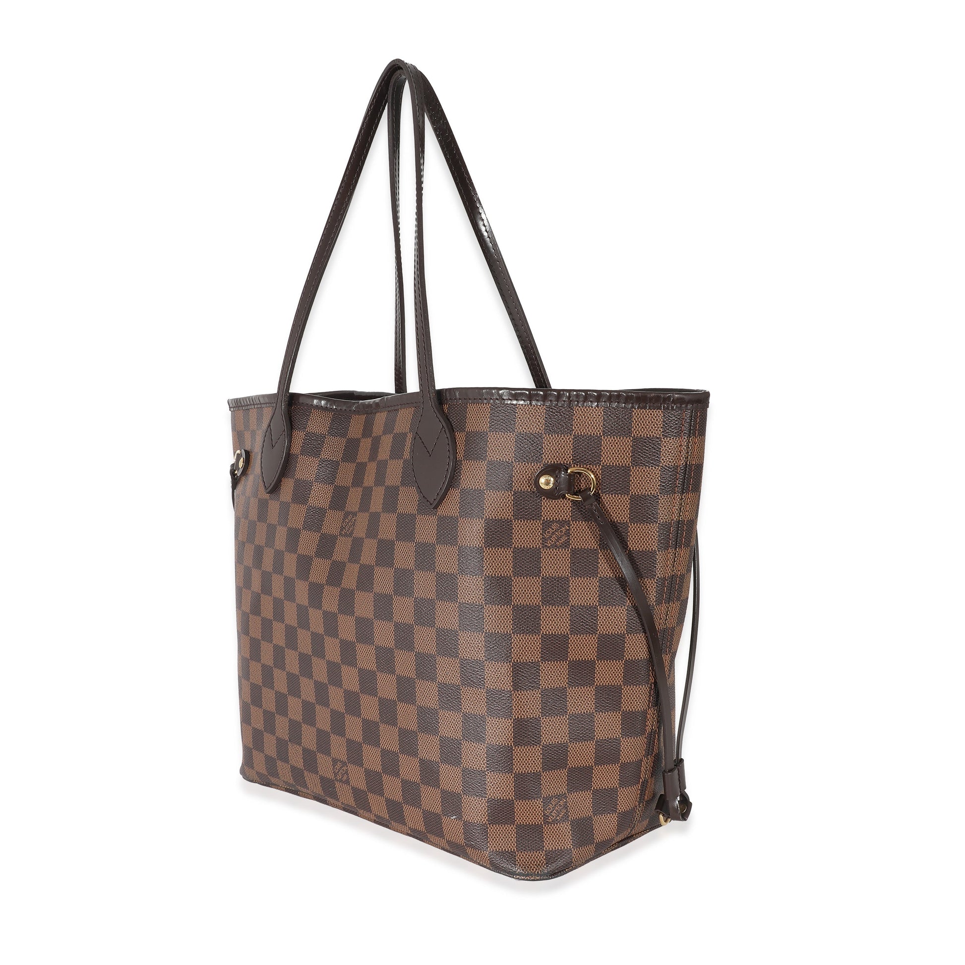 Louis Vuitton Damier Ebene Neverfull MM Canvas Tote Bag 12