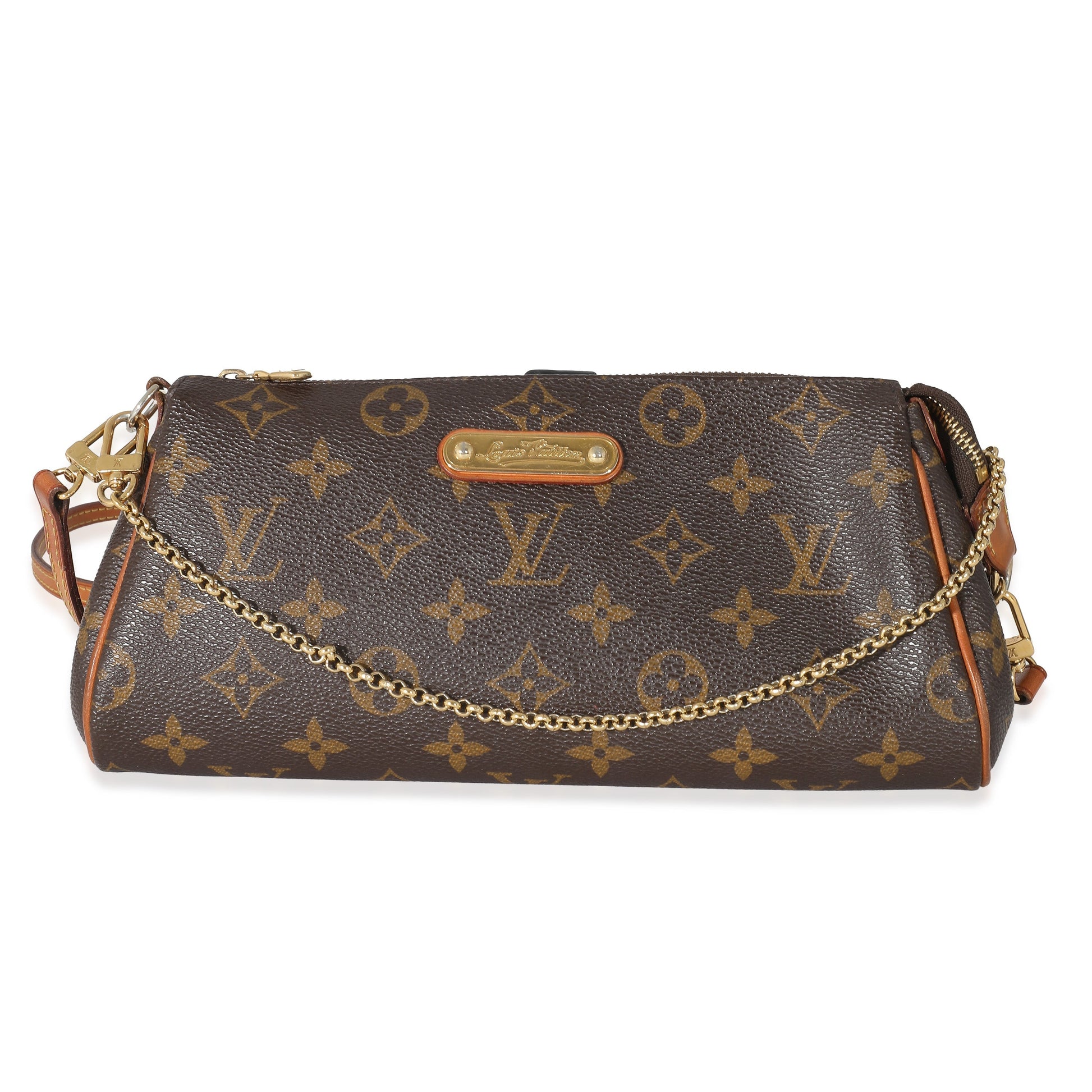 Louis Vuitton Eva Monogram Canvas Clutch Bag Eva Clutch