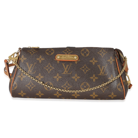 Louis Vuitton Eva Monogram Canvas Clutch Bag Eva Clutch