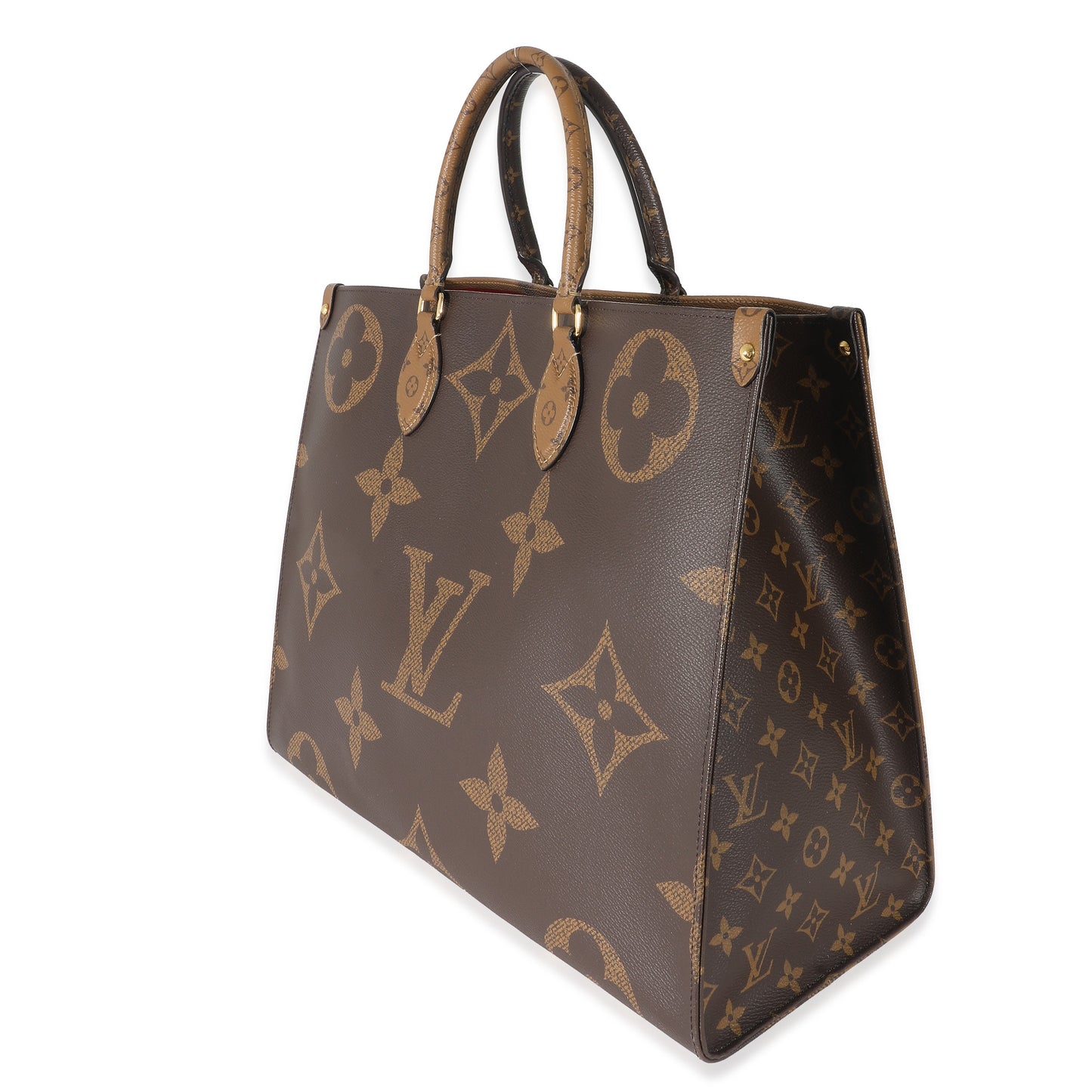 Louis Vuitton Giant Reverse Onthego GM Monogram Canvas Handbag Onthego Gm