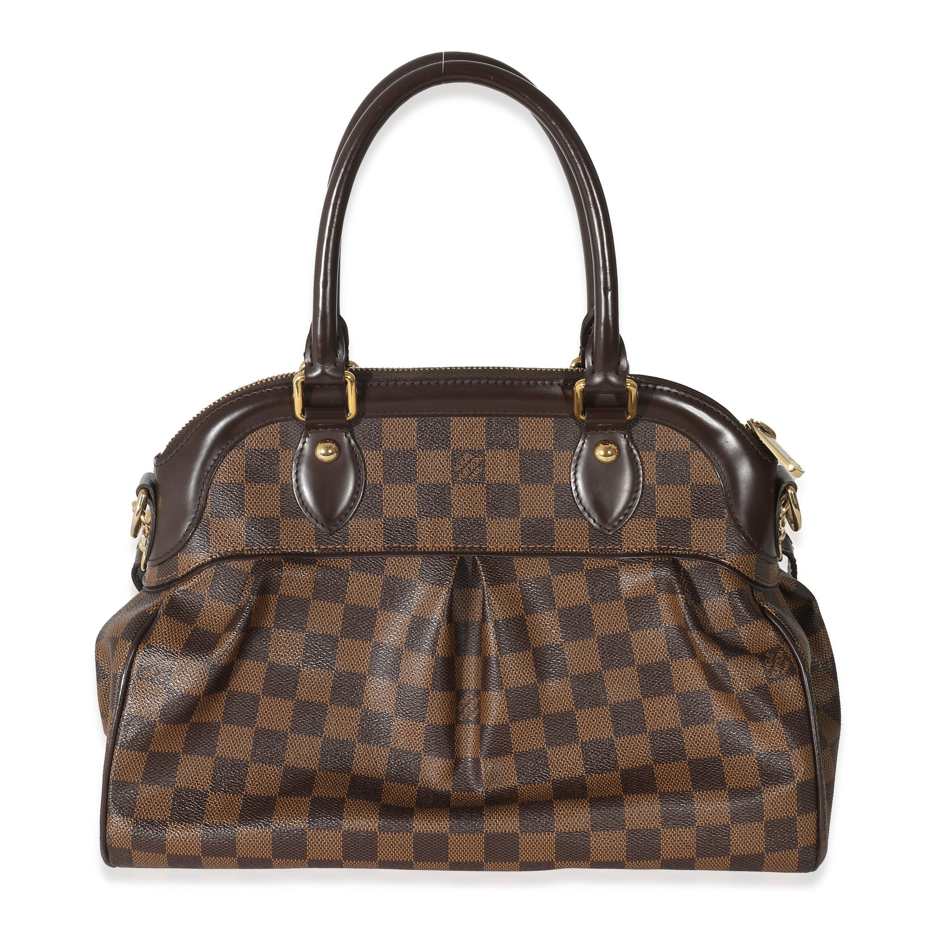 Louis Vuitton Damier Ebene Trevi PM Canvas Handbag 4