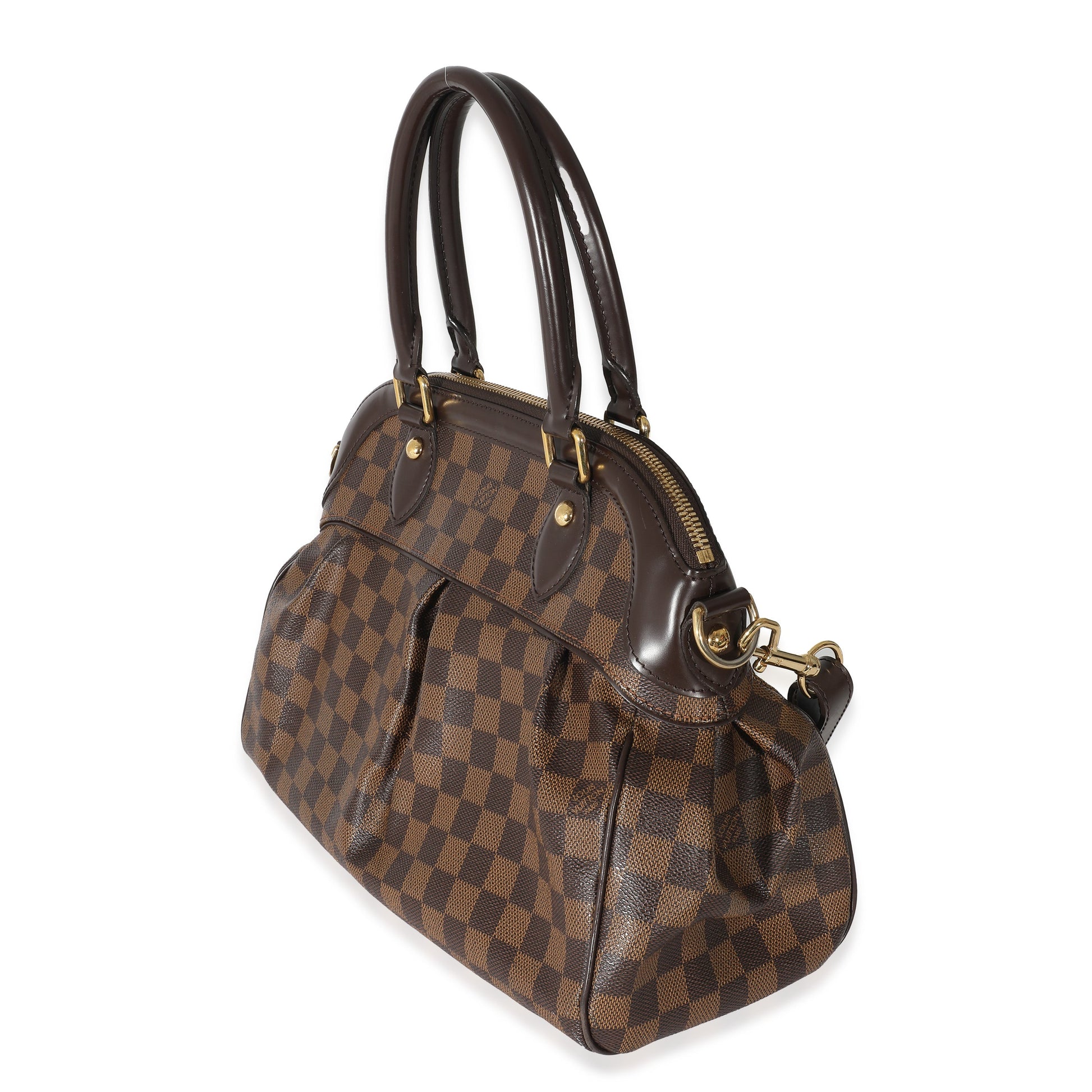 Louis Vuitton Damier Ebene Trevi PM Canvas Handbag 4