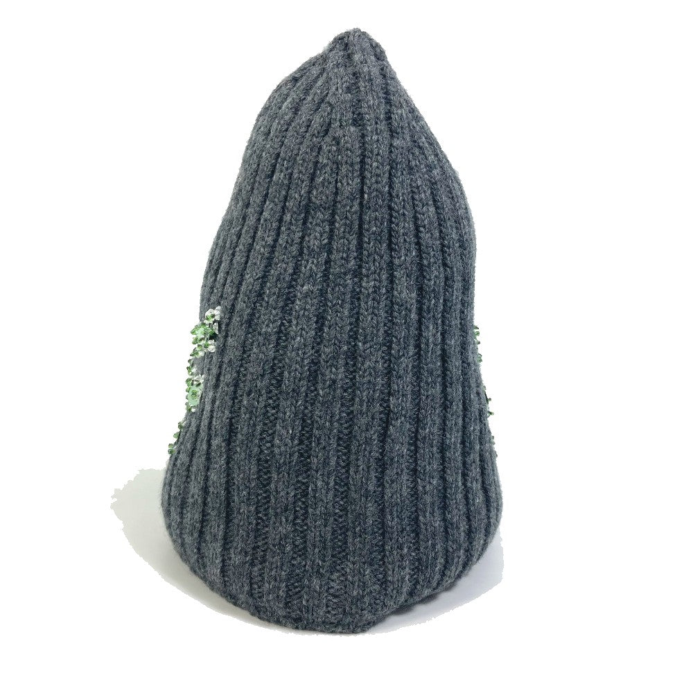 Knit Hat Wool Gray Apparel Sequin Women Travel Bag