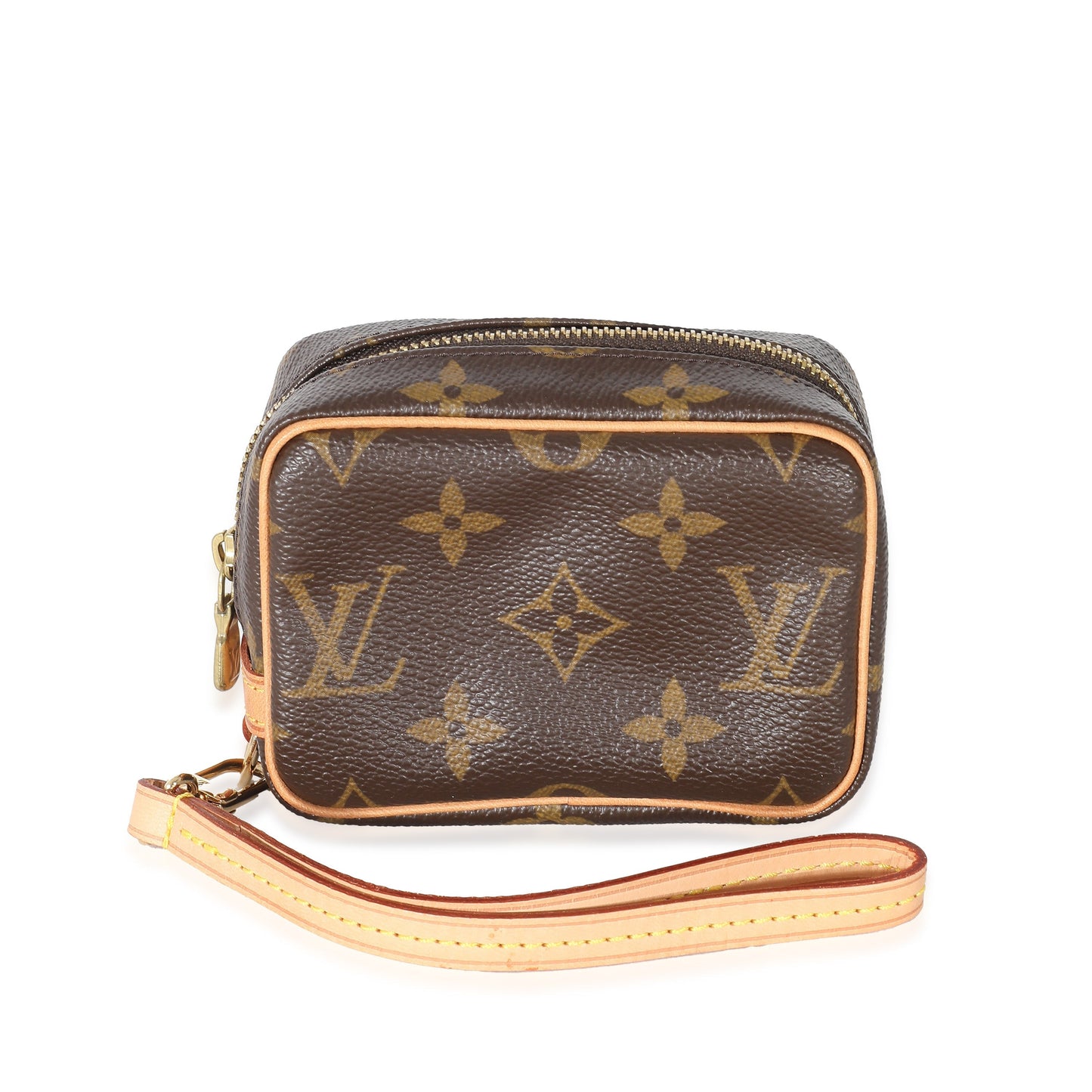 Louis Vuitton Wapity Wristlet Monogram Canvas Handbag