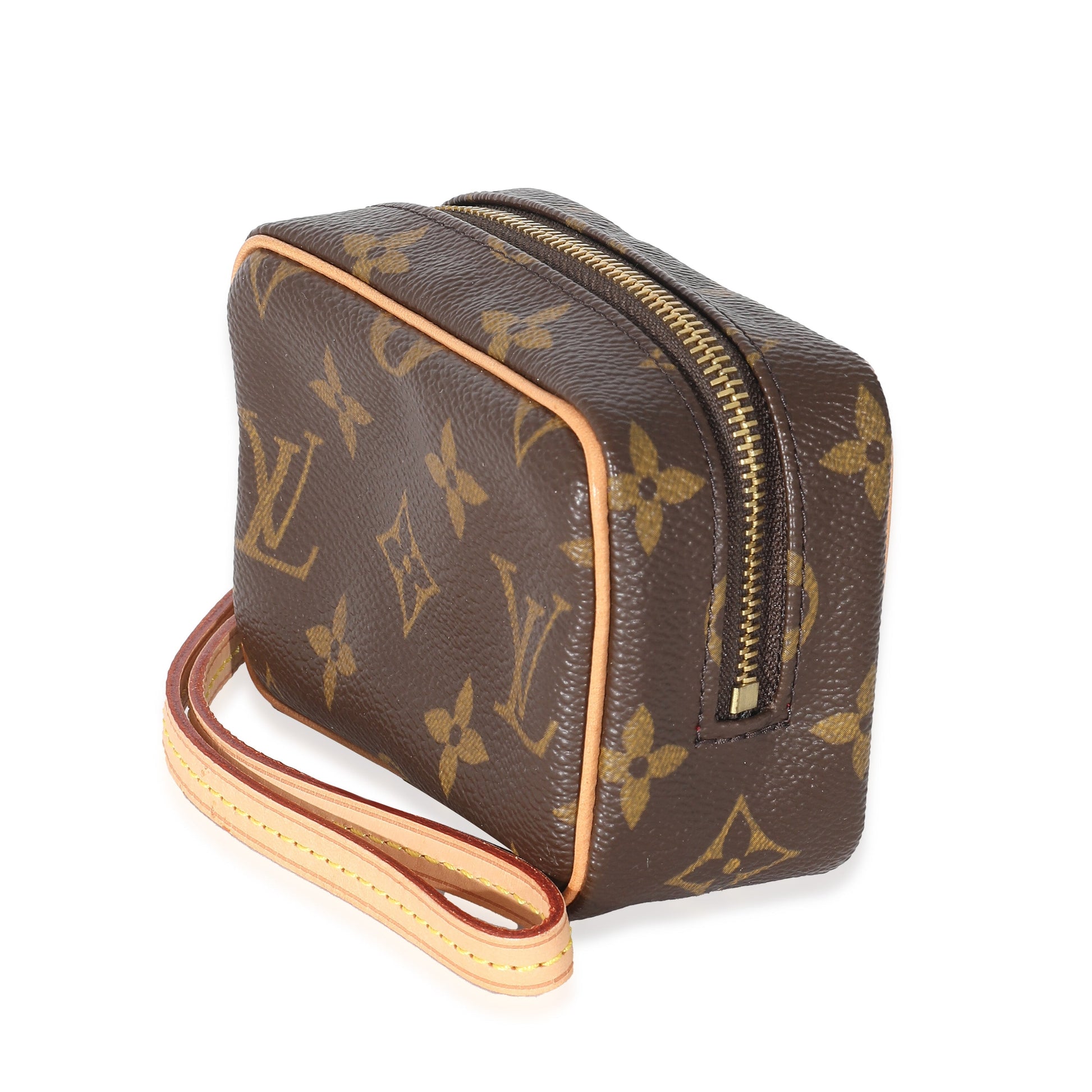 Louis Vuitton Wapity Wristlet Monogram Canvas Handbag