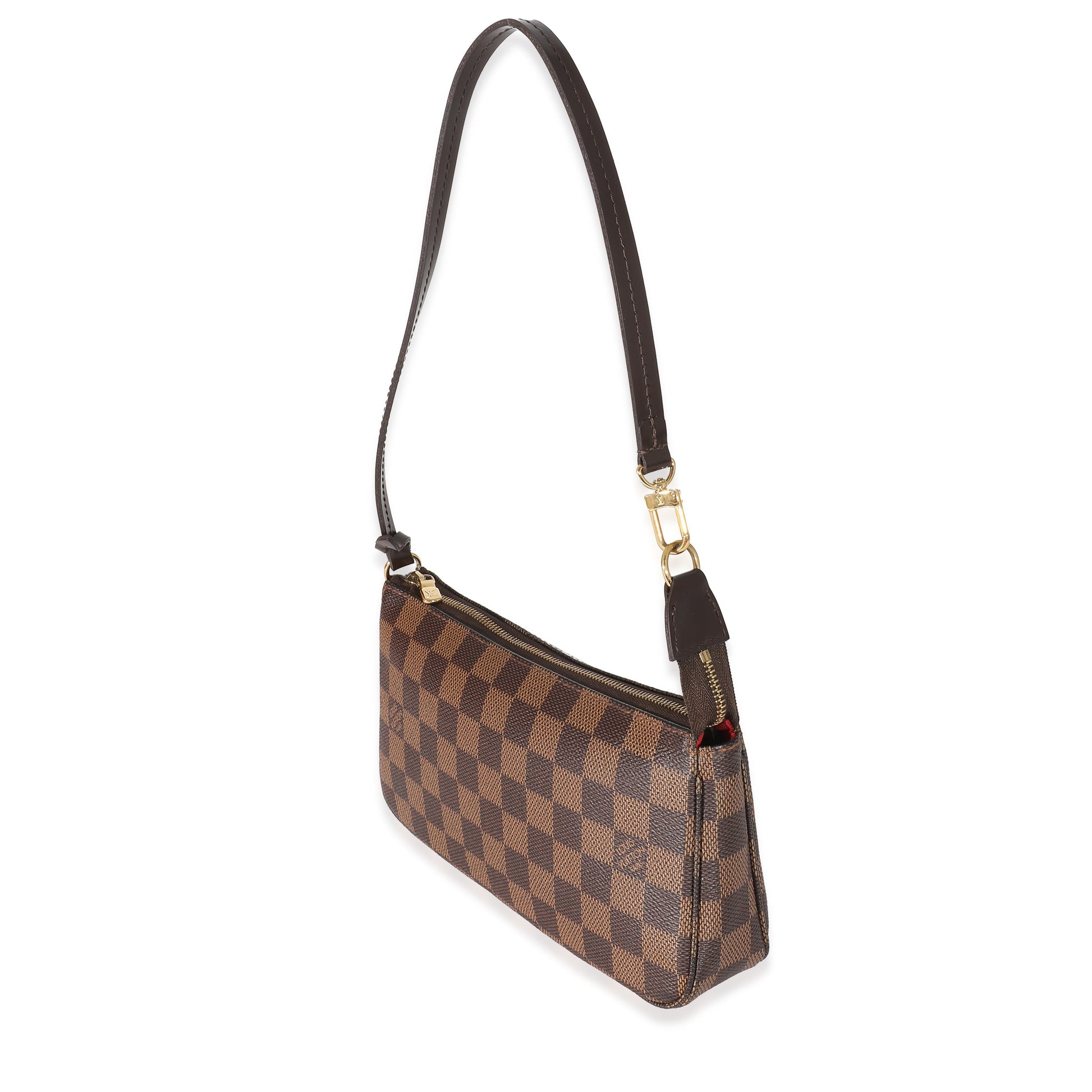 Louis Vuitton Damier Ebene Pochette Accessoires NM Canvas Clutch Bag Accessoires Nm