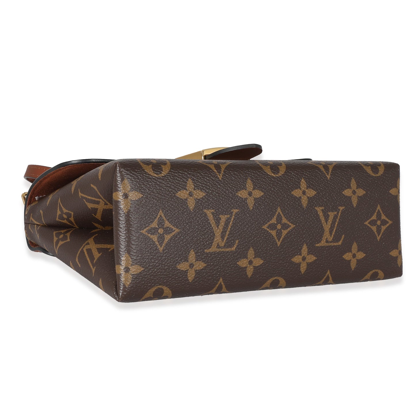 Louis Vuitton Caramel Locky BB Monogram Canvas Handbag