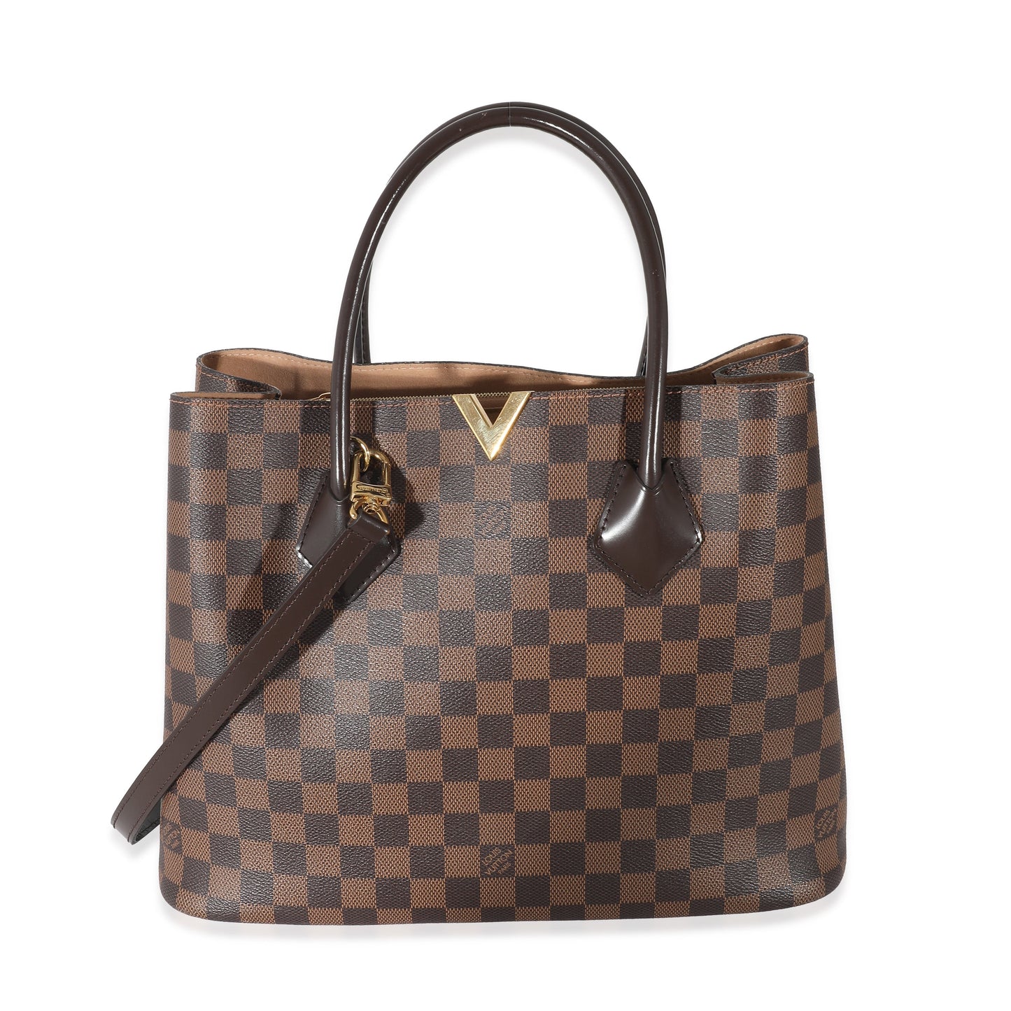 Louis Vuitton Damier Ebene Kensington V Canvas Tote Bag
