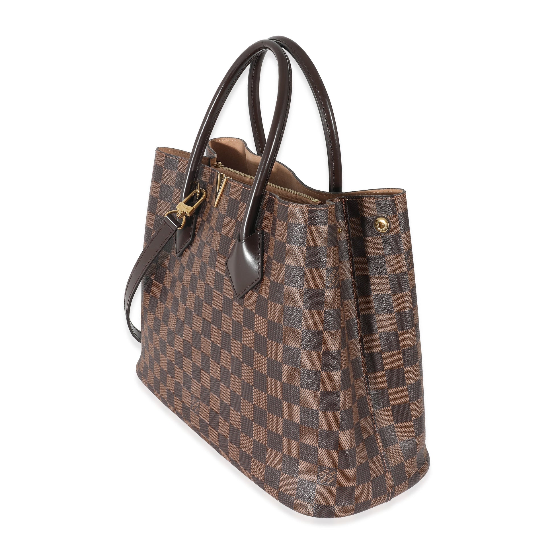 Louis Vuitton Damier Ebene Kensington V Canvas Tote Bag