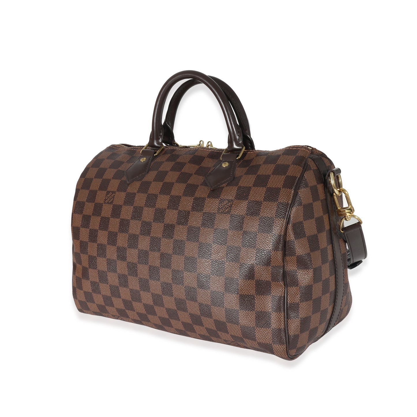 Louis Vuitton Damier Ebene Speedy Bandoulière 30 Canvas Handbag Bandouliere 30