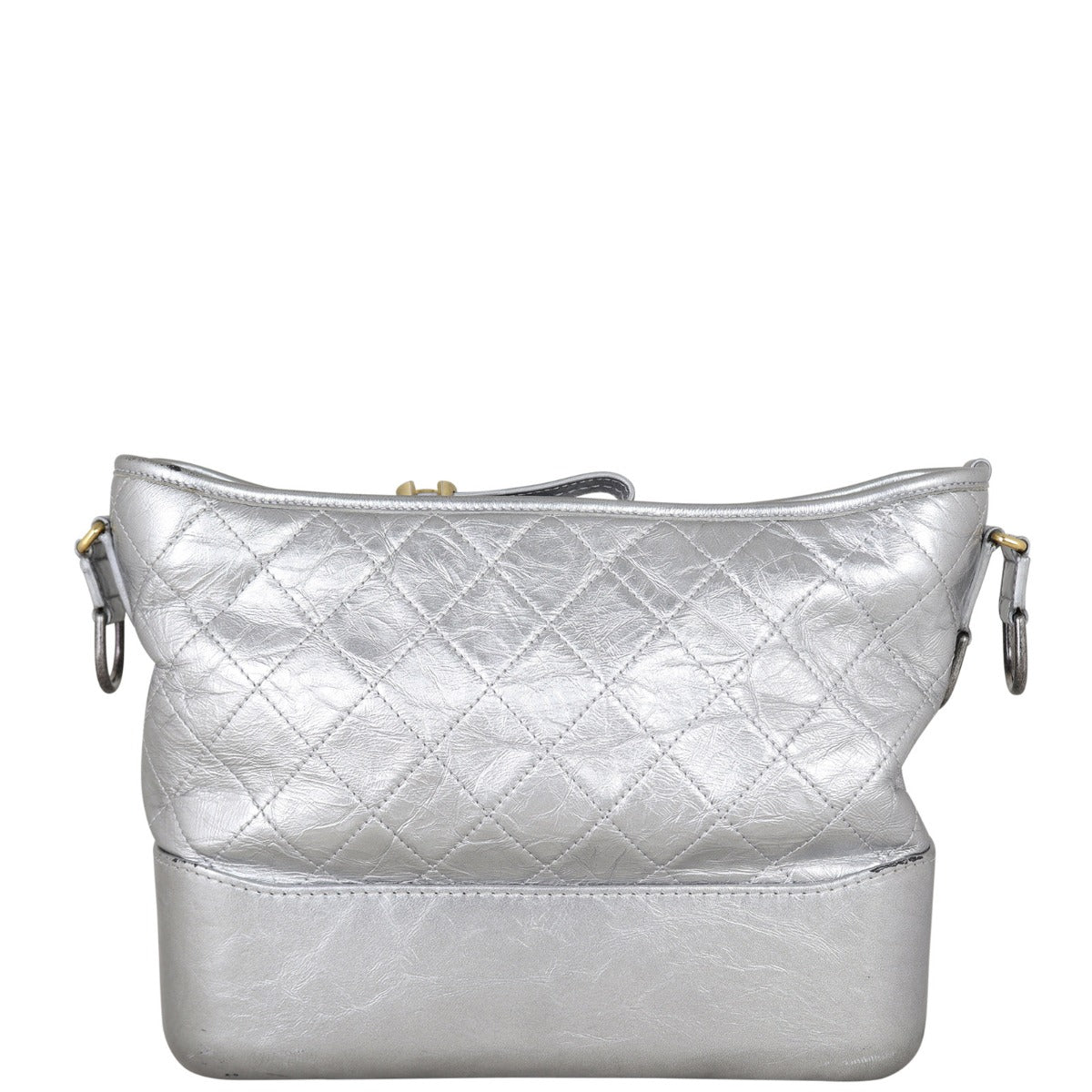 Chanel Gabrielle Hobo Silver Large Hobo Bag