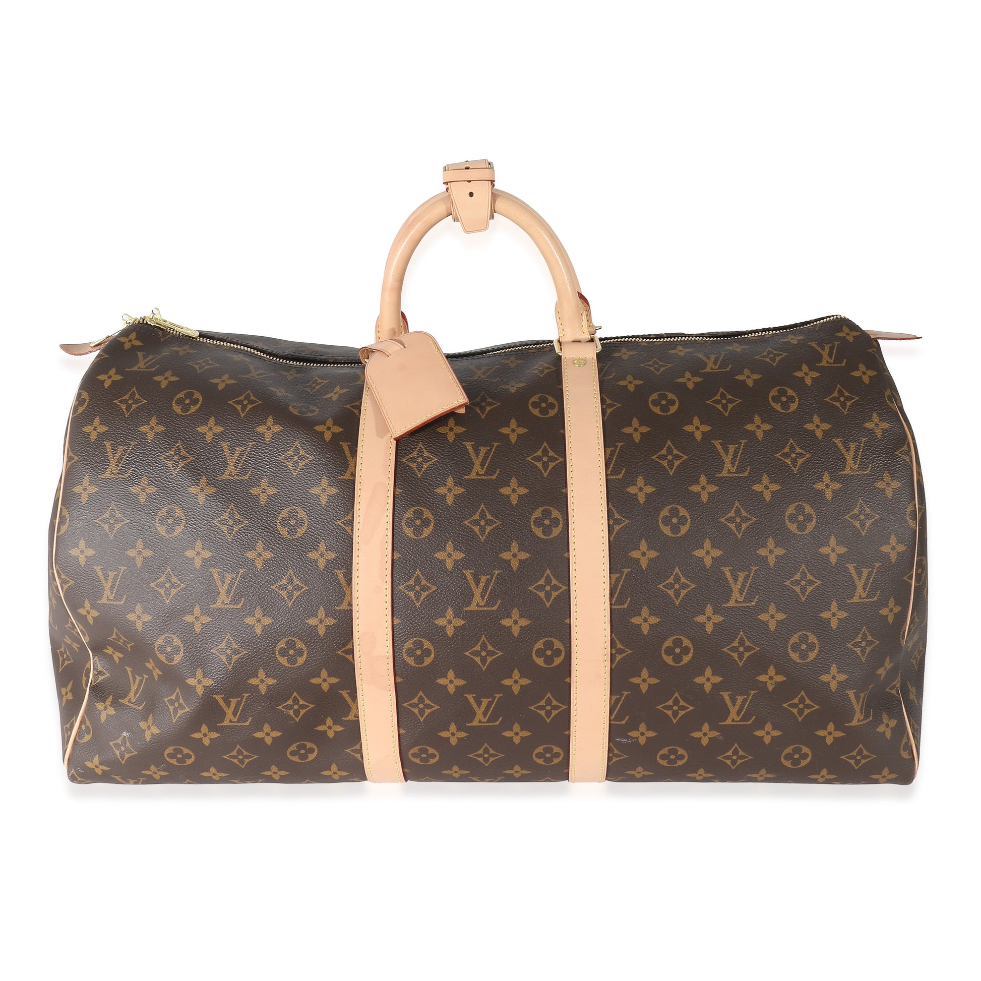 Louis Vuitton Keepall 55 Monogram Canvas Handbag Keepall 55