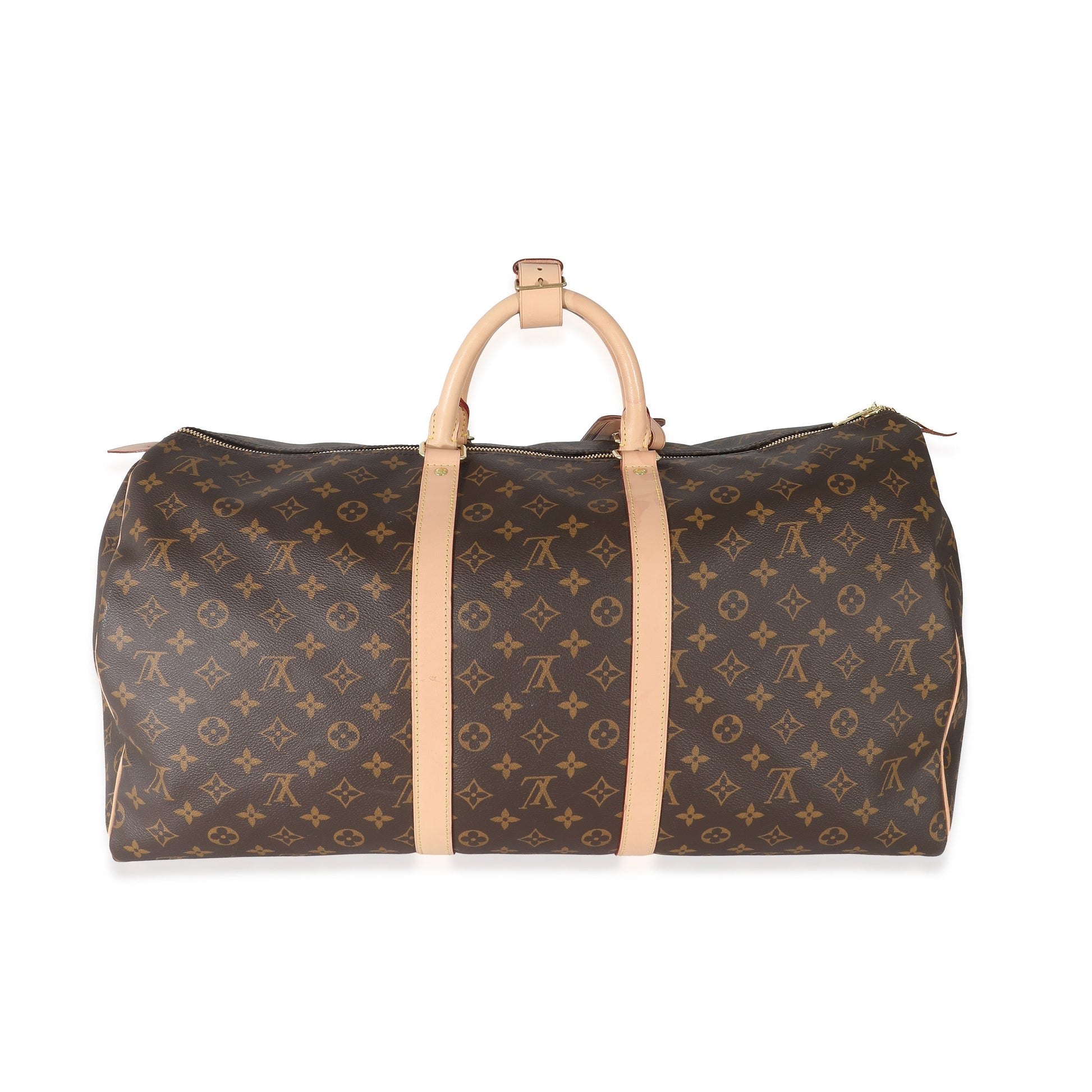 Louis Vuitton Keepall 55 Monogram Canvas Handbag Keepall 55