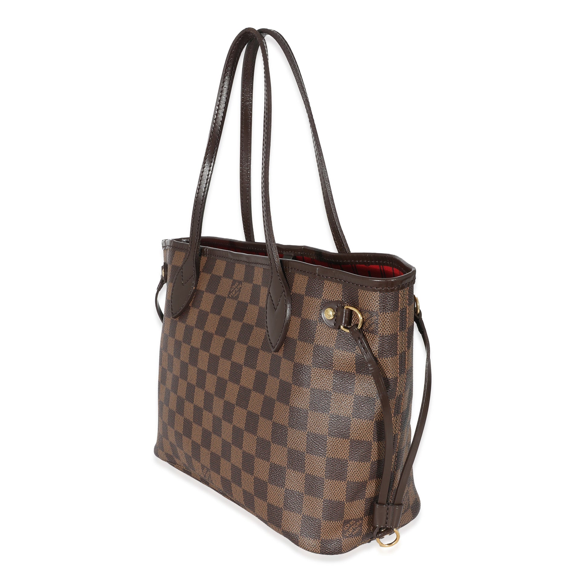 Louis Vuitton Damier Ebene Neverfull PM Canvas Tote Bag 5