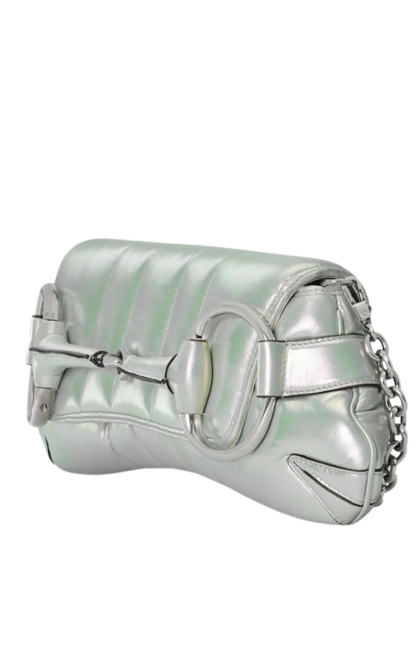 Gucci Horsebit Chain Shoulder Bag Vertical Quilted Leather Other Leather Shoulder Bag Bag