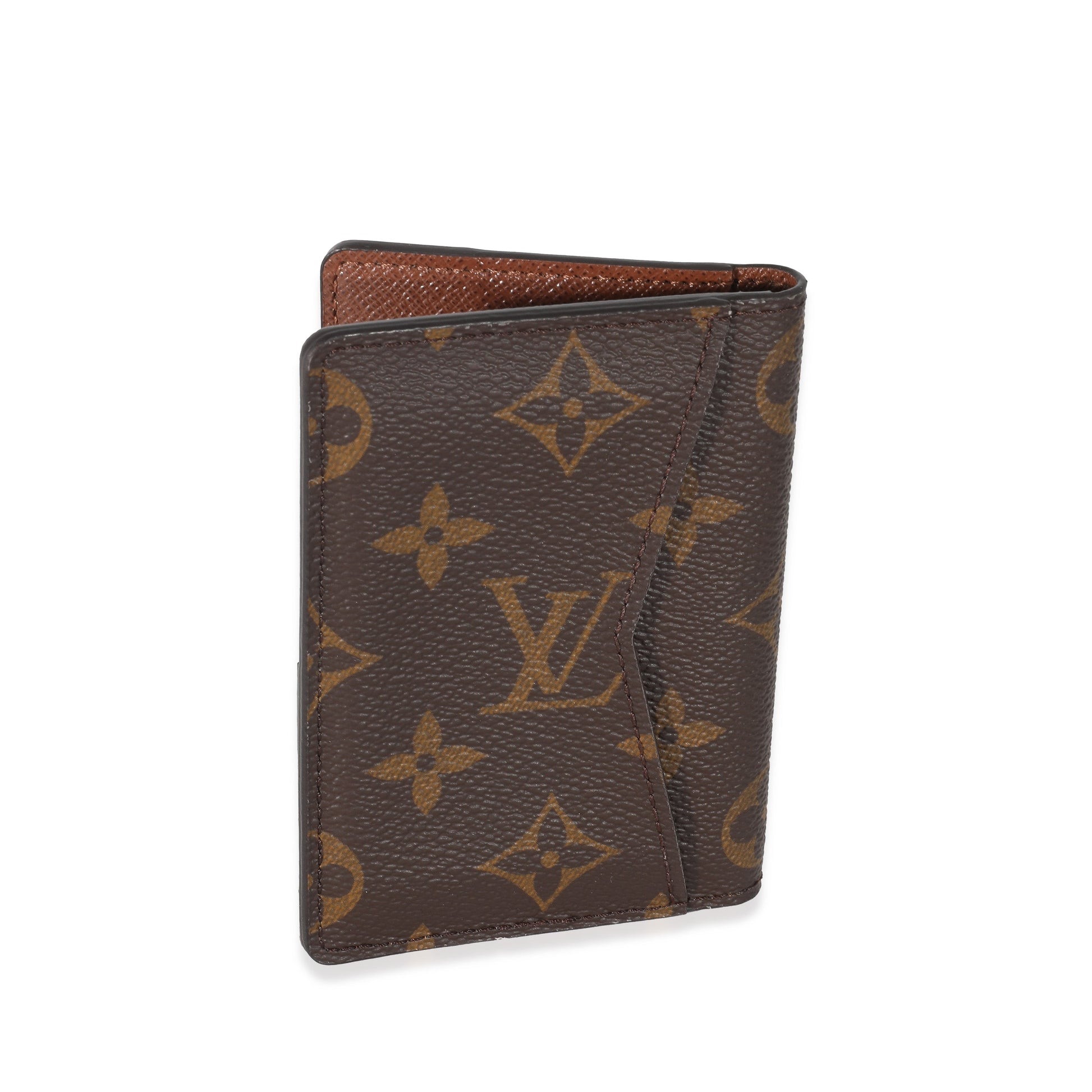 Louis Vuitton Pocket Organizer Monogram Canvas Handbag Pocket Organizer